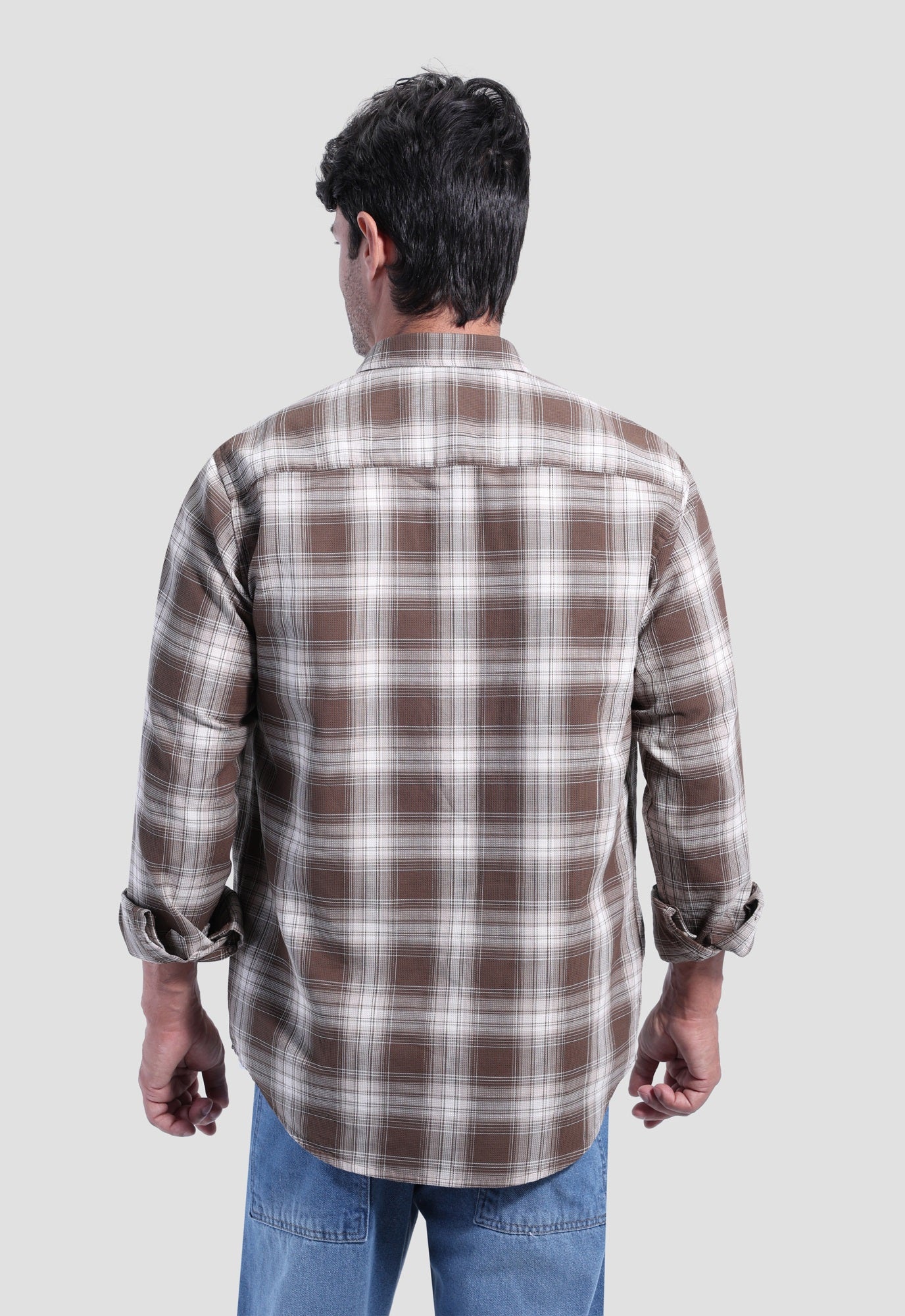 Slim Fit Checked Shirt