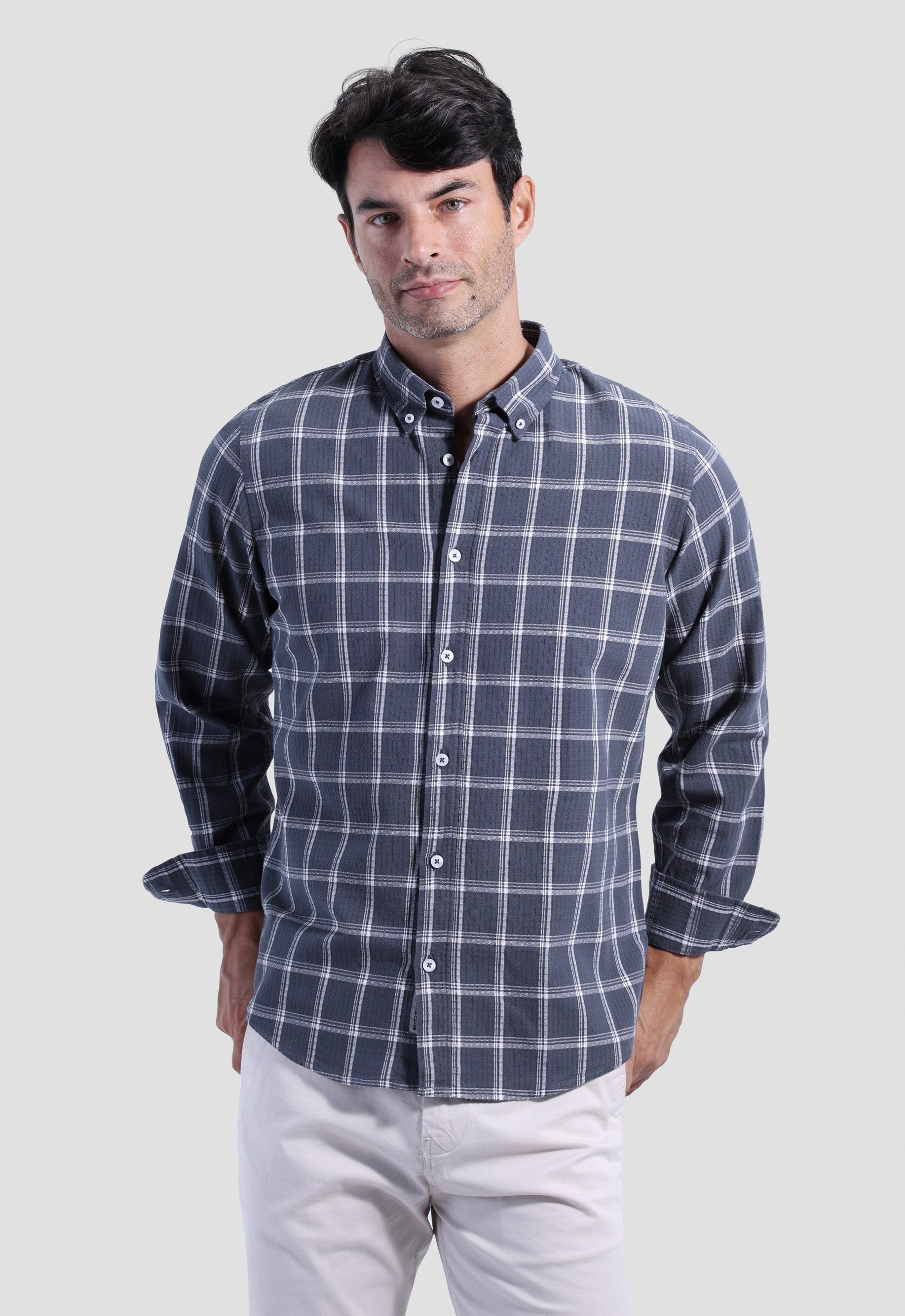 Slim Fit Checked Shirt