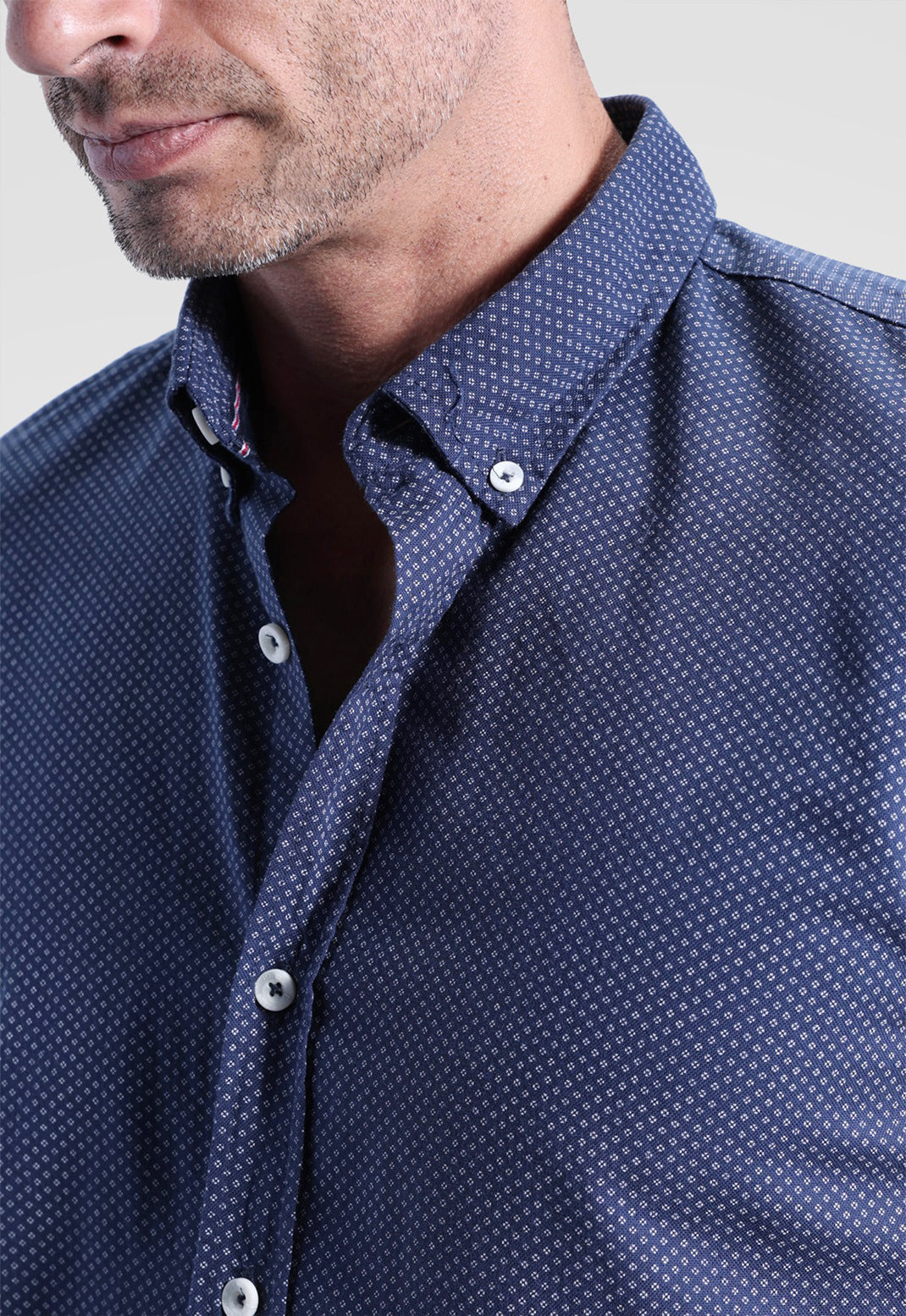 Pattern Slim Fit Shirt