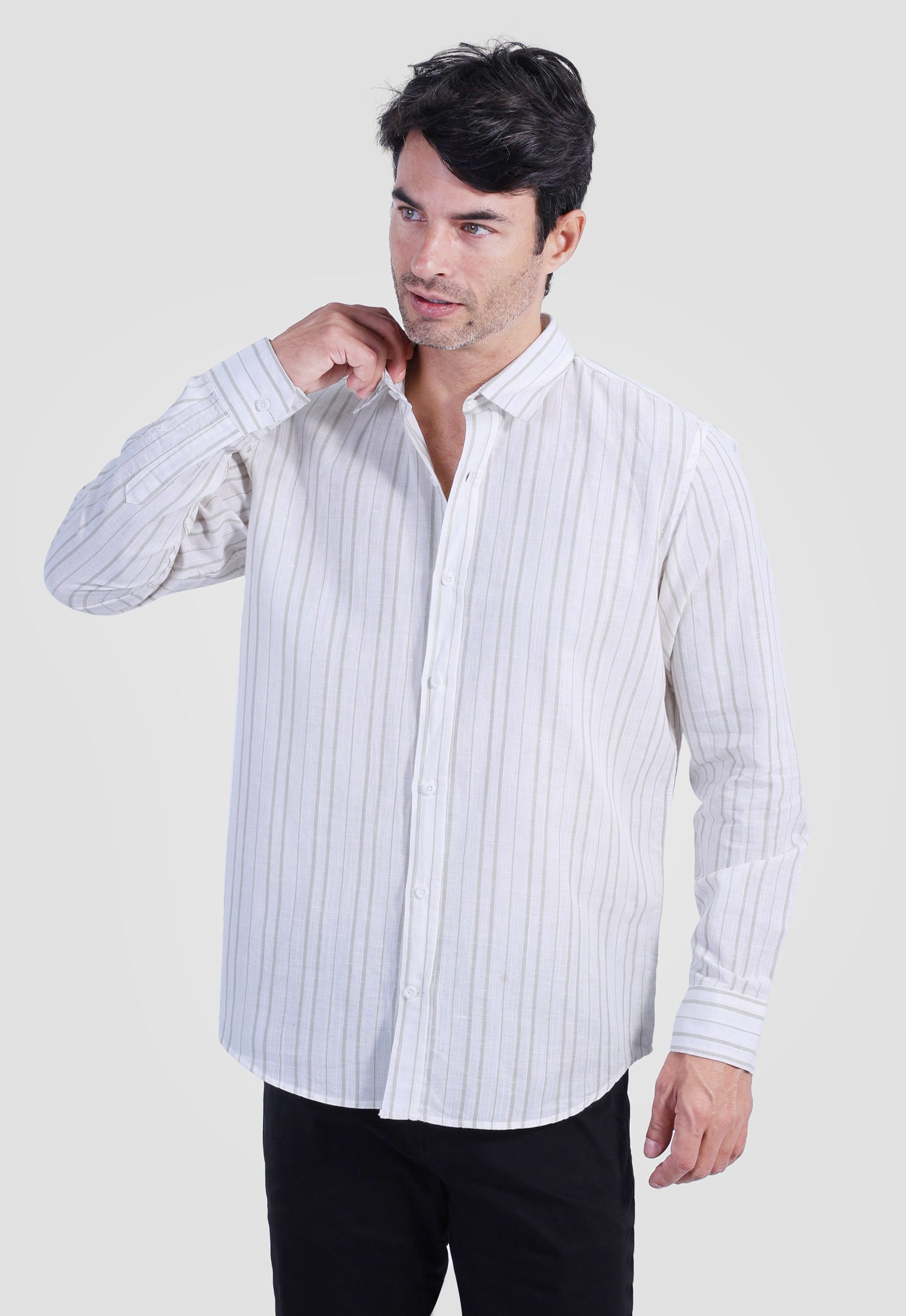Slim Fit Striped Shirt