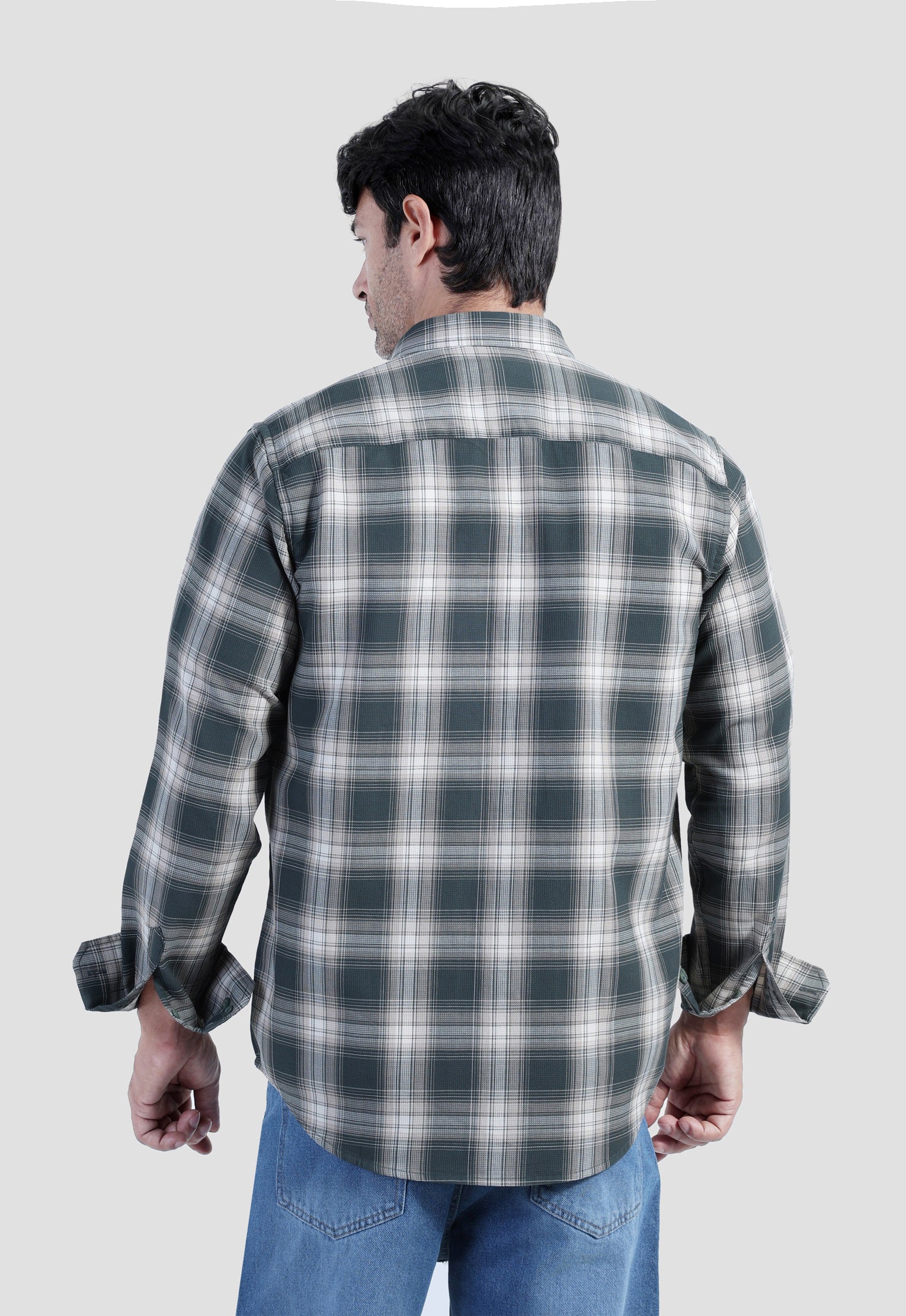 Slim Fit Checked Shirt