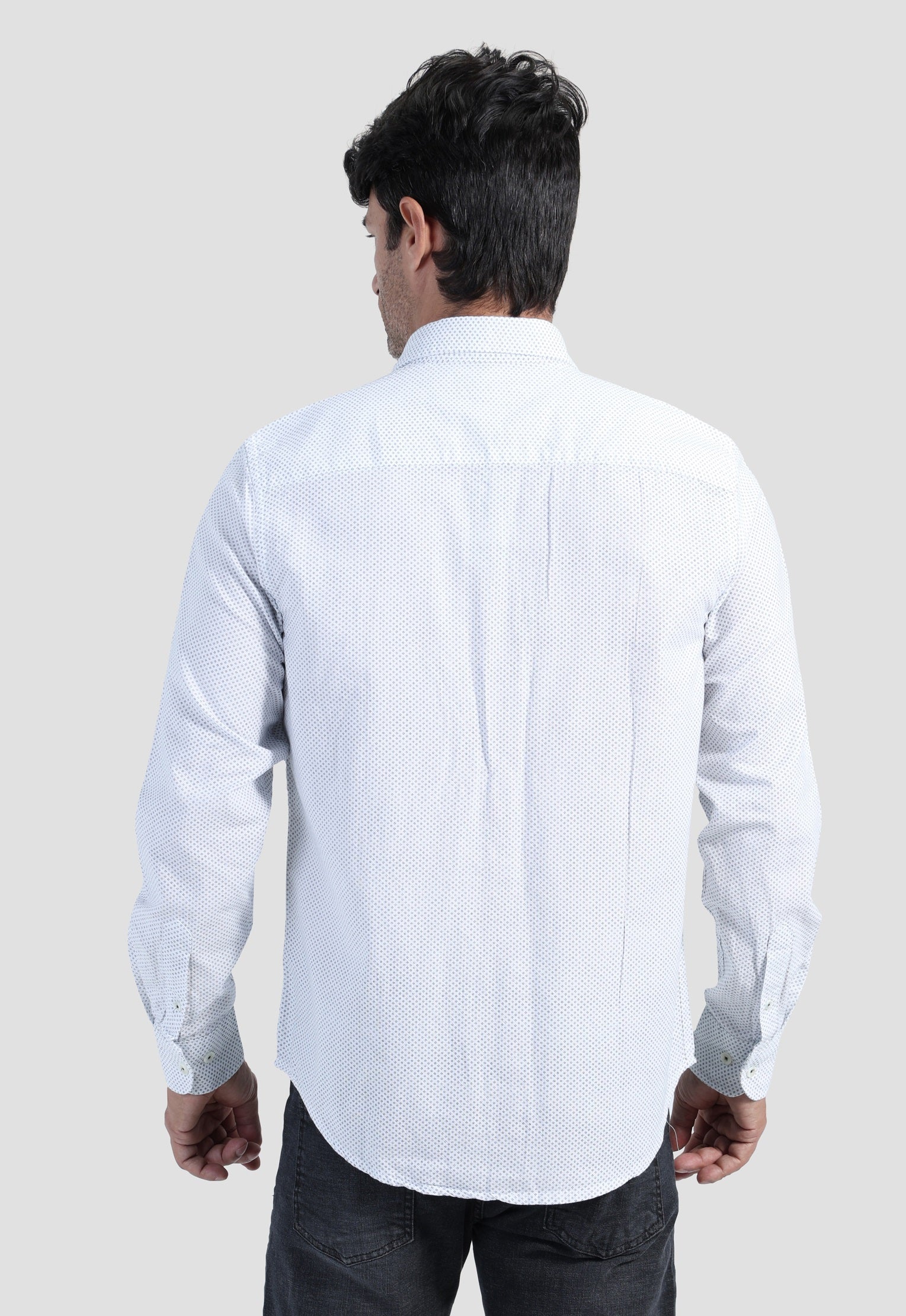 Pattern Slim Fit Shirt