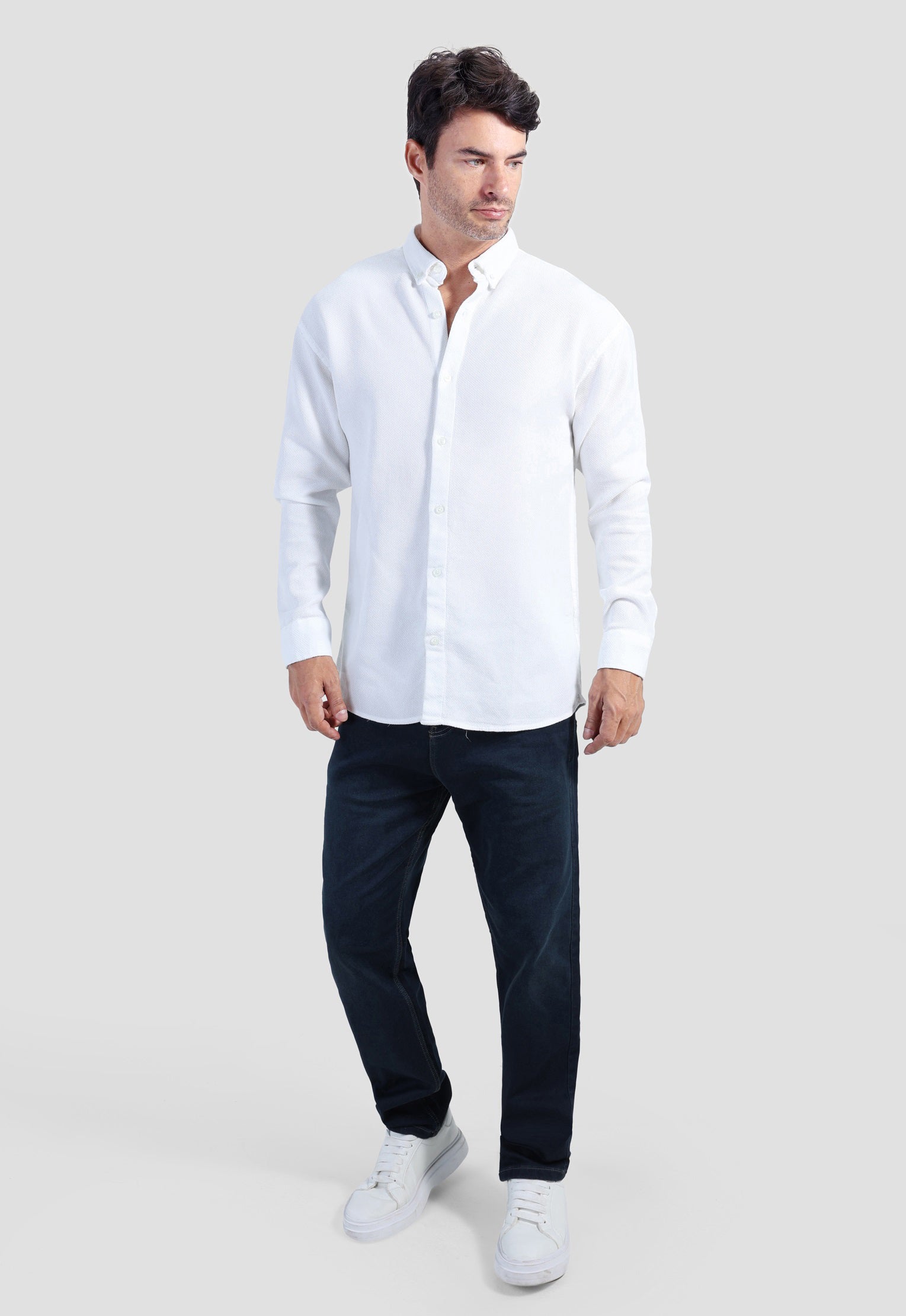 Slim Fit Solid Shirt
