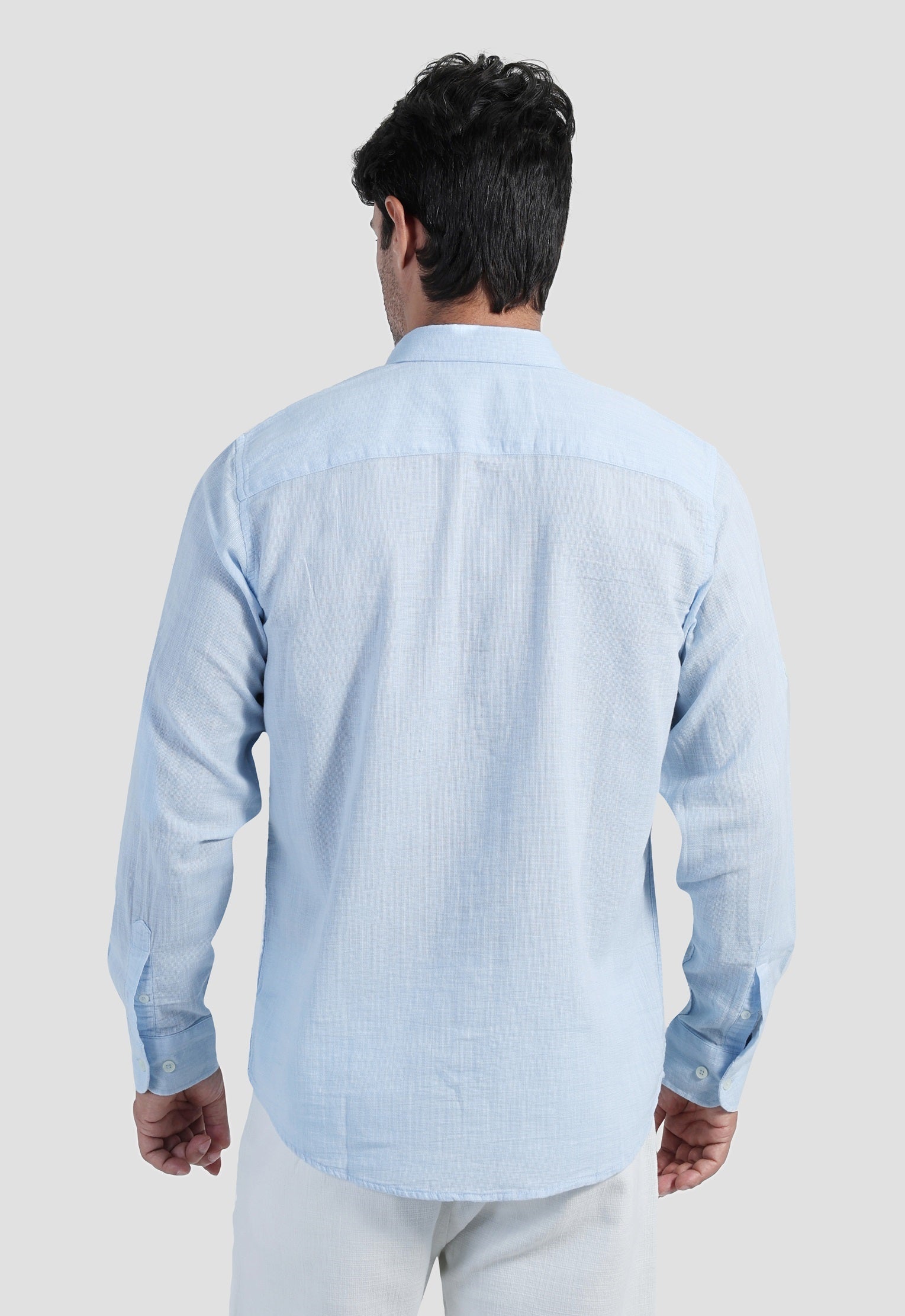 Slim Fit Solid Shirt