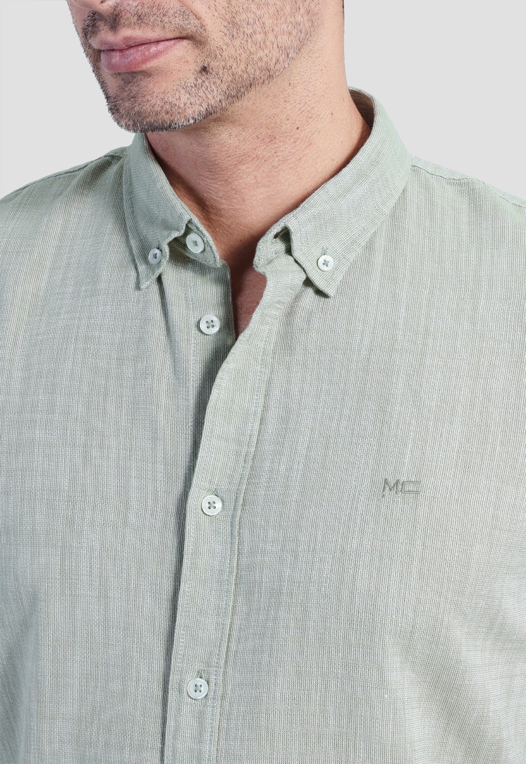Slim Fit Solid Shirt