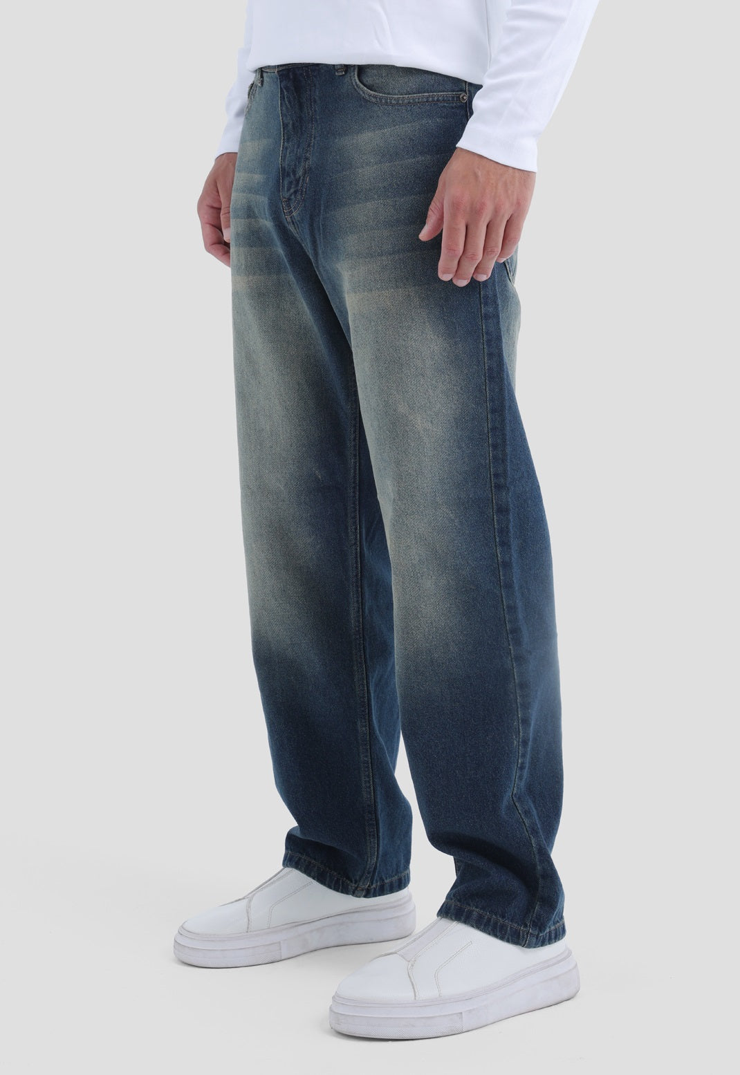 Wide Leg Denim Pant