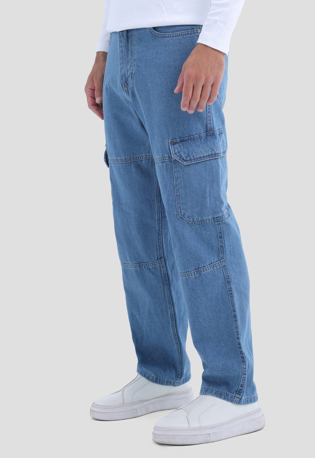 Wide Leg Denim Pant