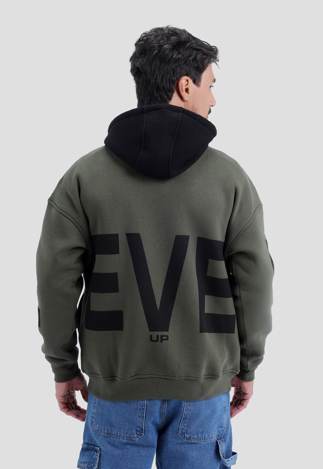 Printed Hoodie Sweatshirt