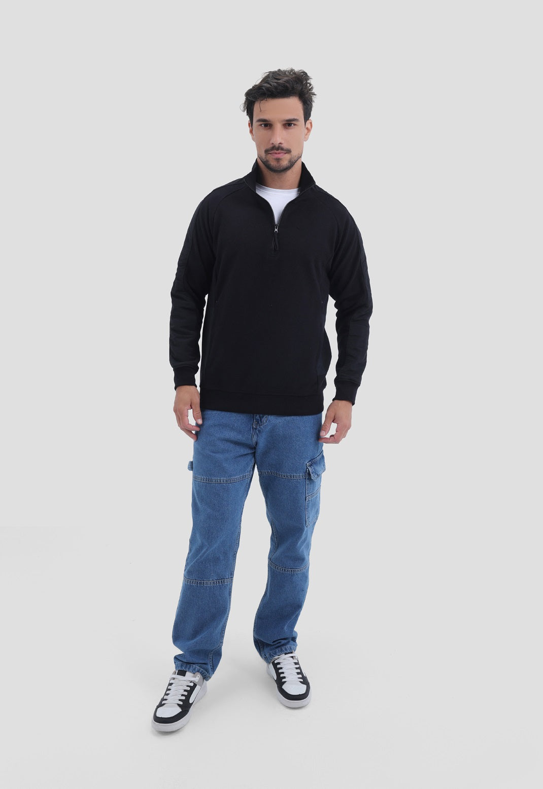 Full Zipper Hoodie Sweatshirt