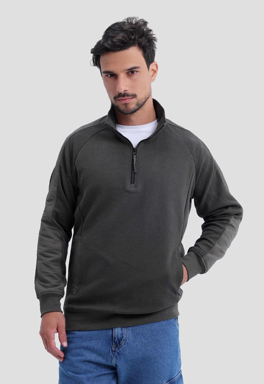 Full Zipper Hoodie Sweatshirt