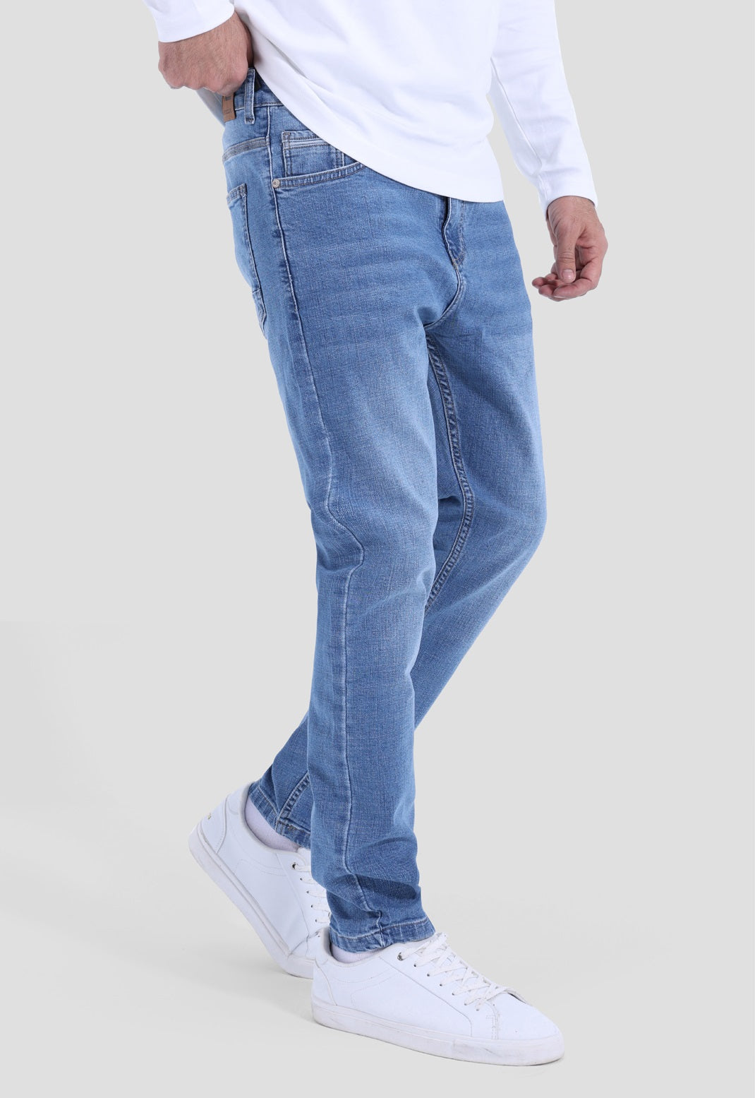 Carrot Fit Denim Pant