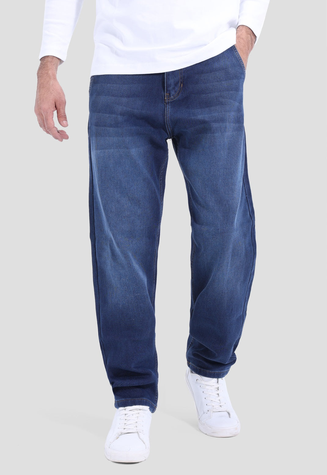 Relaxed Fit Denim Pants