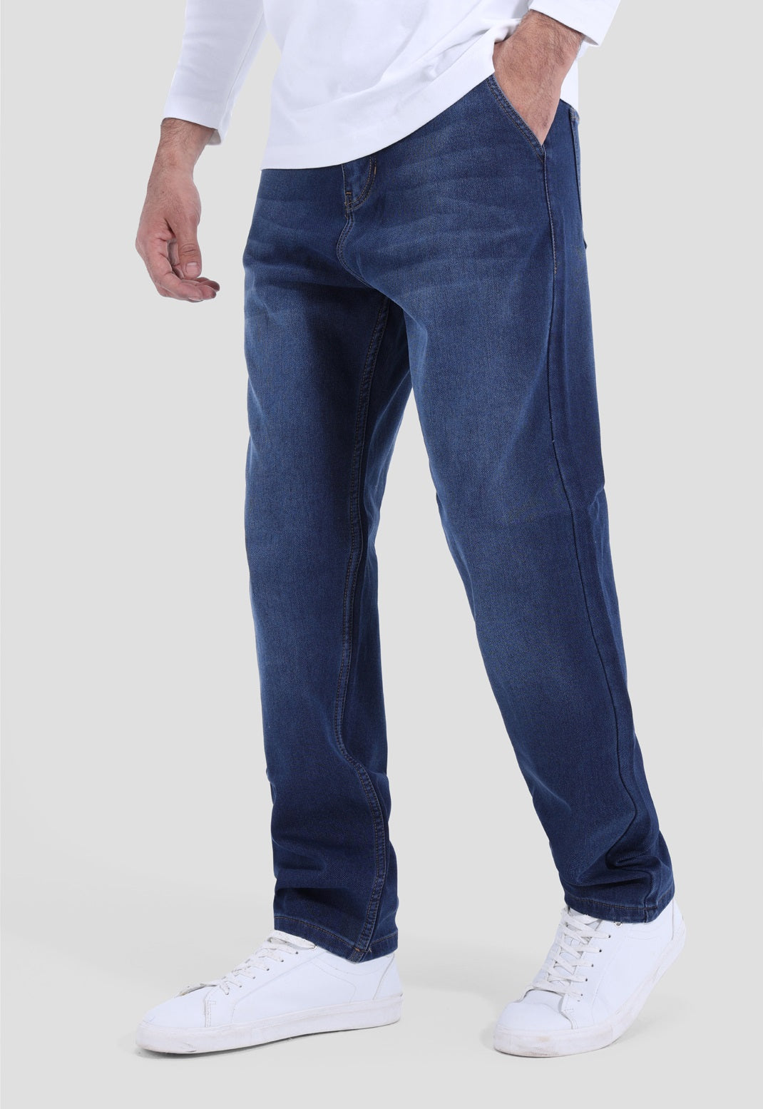Relaxed Fit Denim Pants