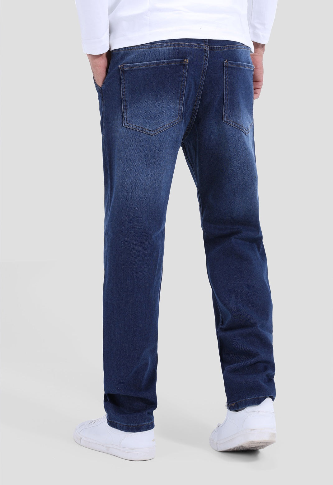 Relaxed Fit Denim Pants