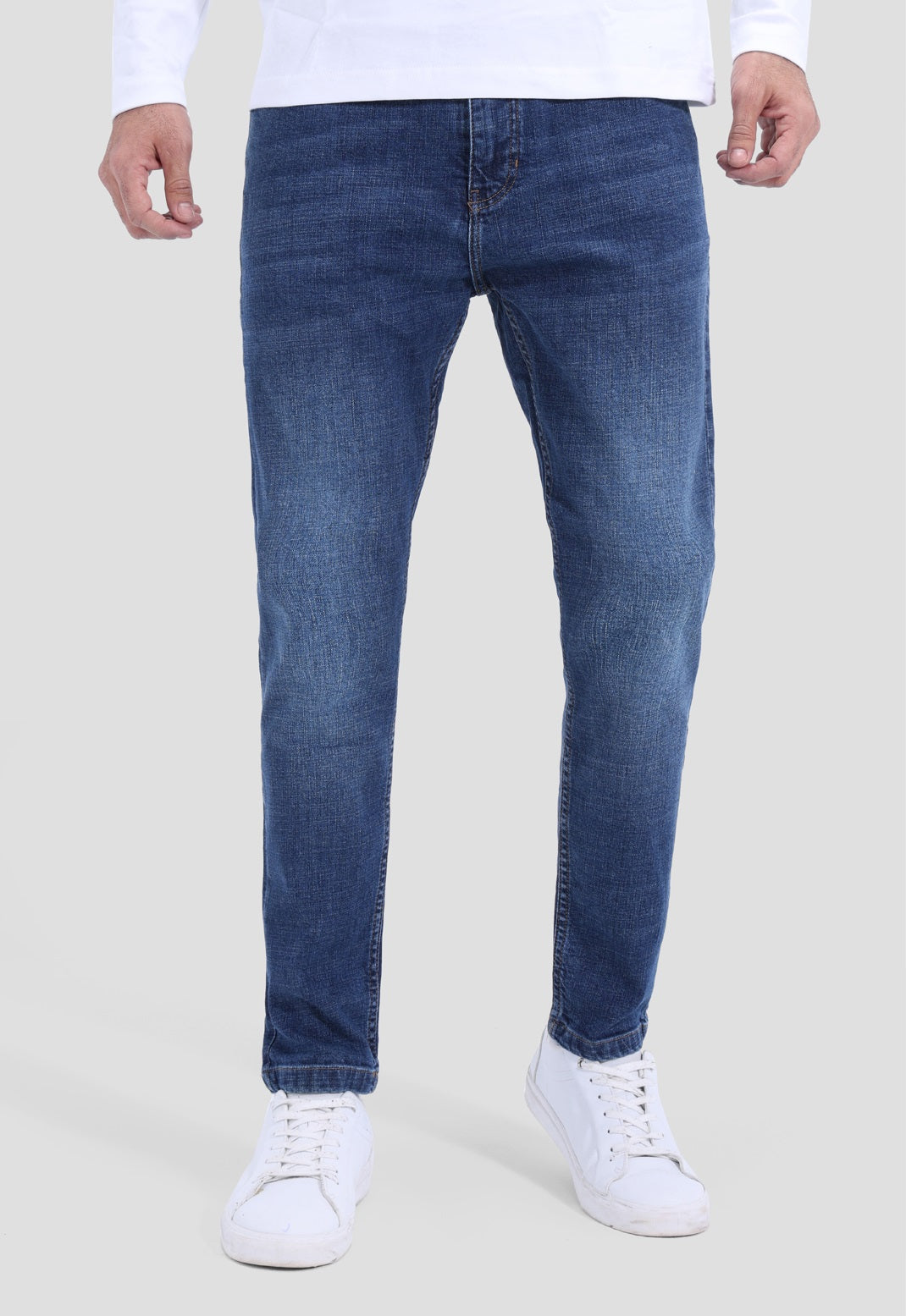 Carrot Fit Denim Pant