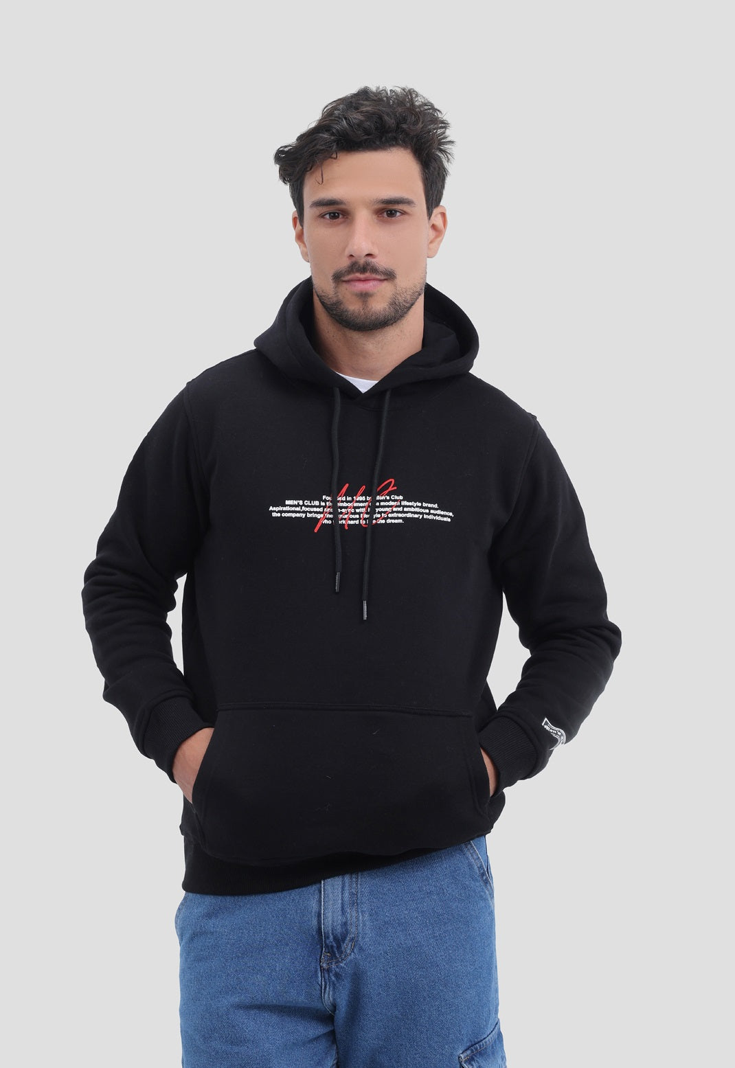 Printed Hoodie Sweatshirt