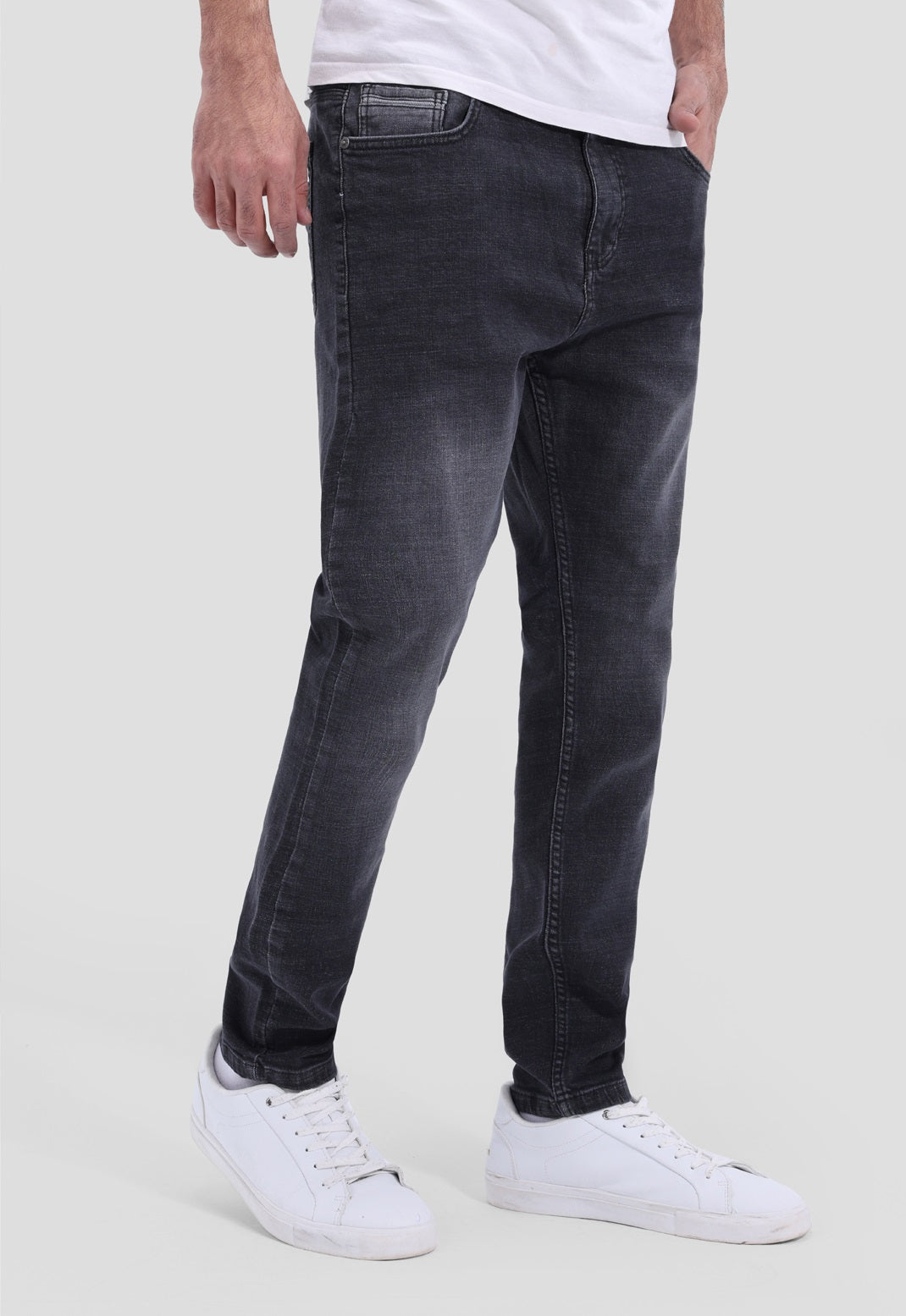 Carrot Fit Denim Pant