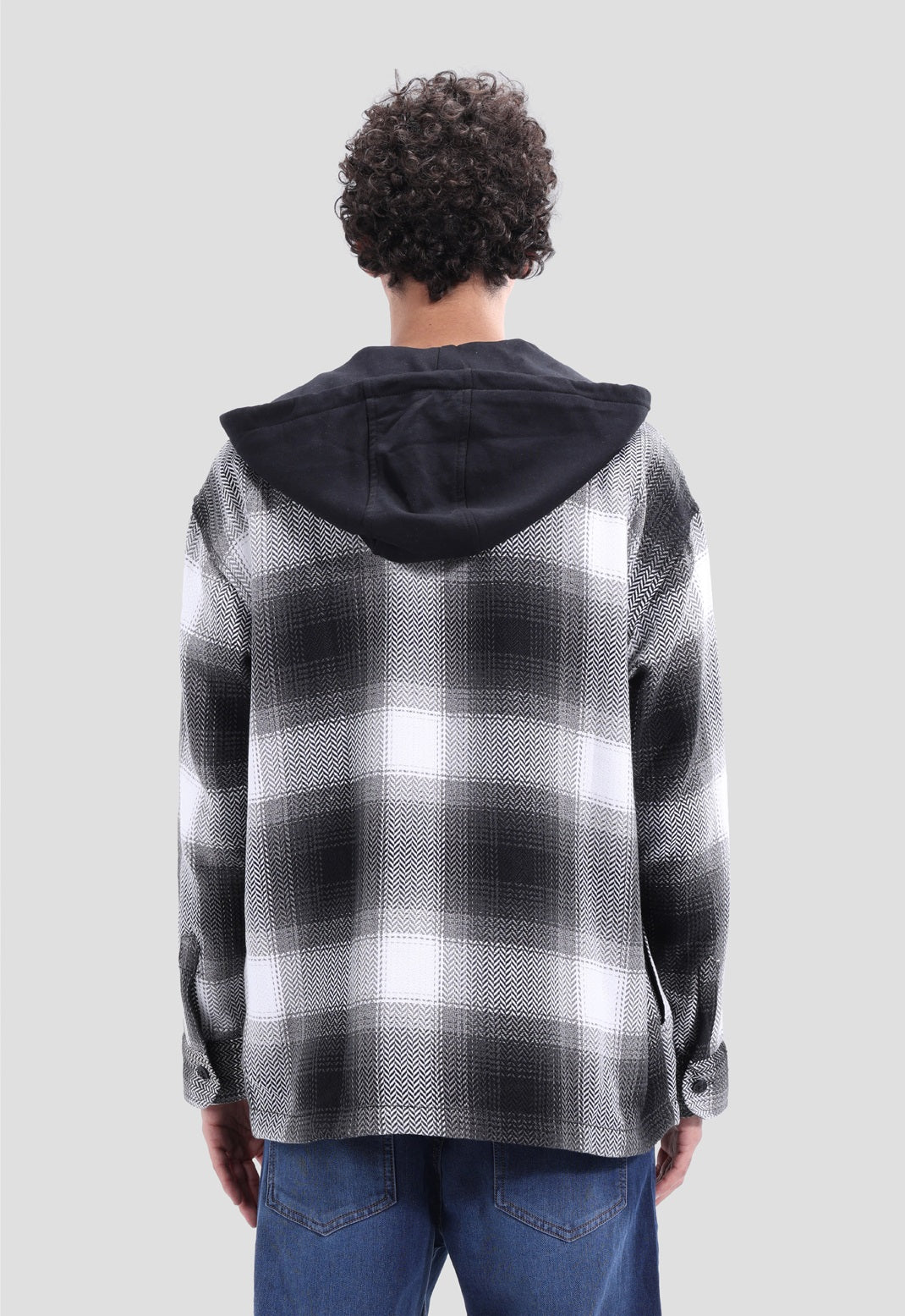 Checked SLIM FIT Over Shirt
