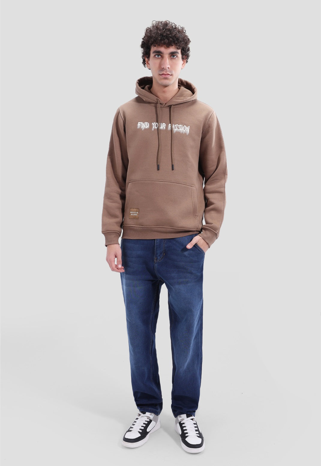 Printed Hoodie Sweatshirt