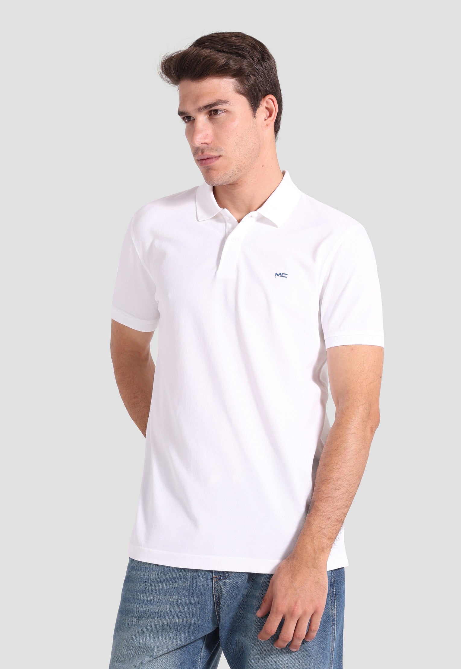 Slim Fit Basic Polo Shirt