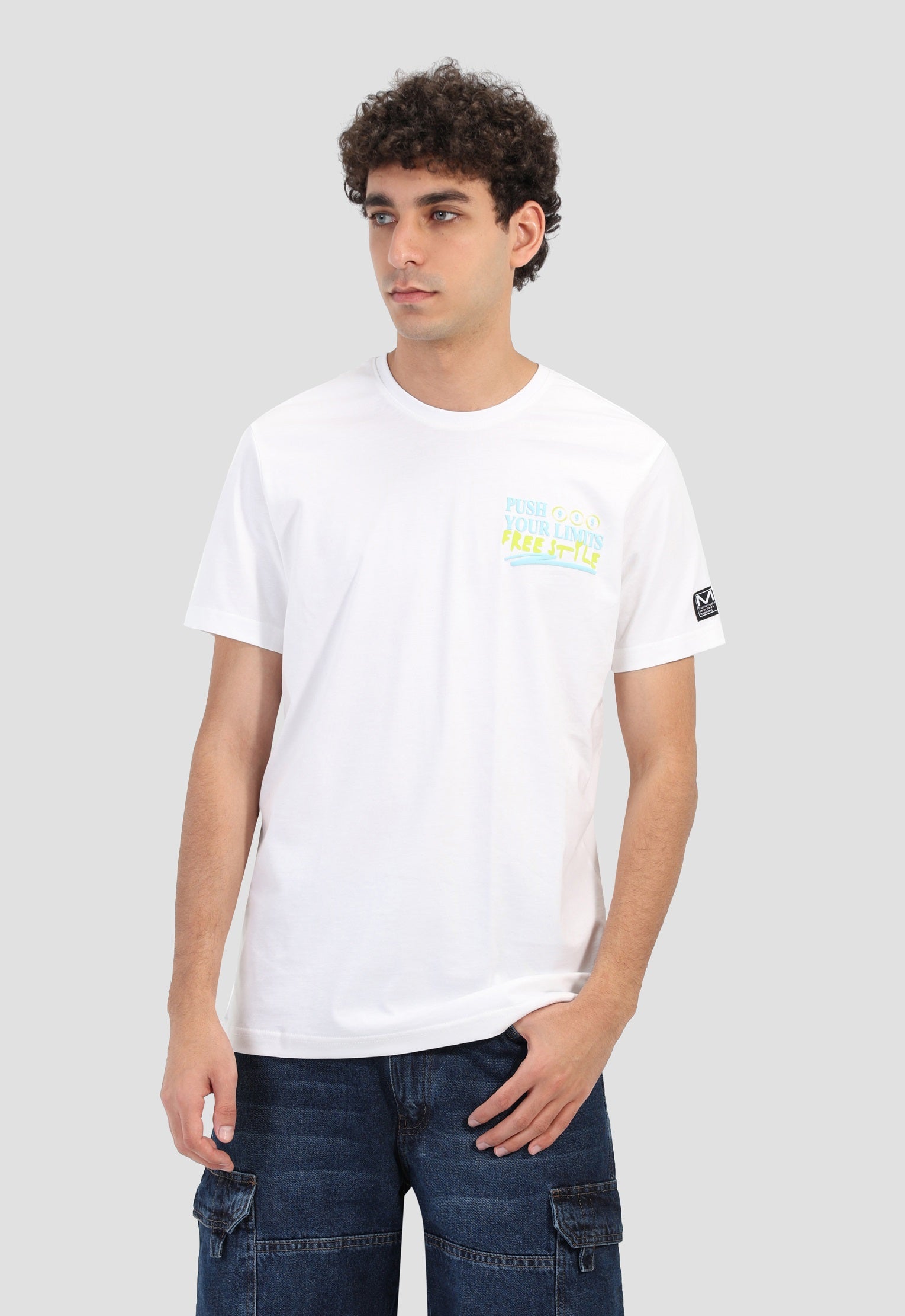 Crew Neck Printed T-Shirt