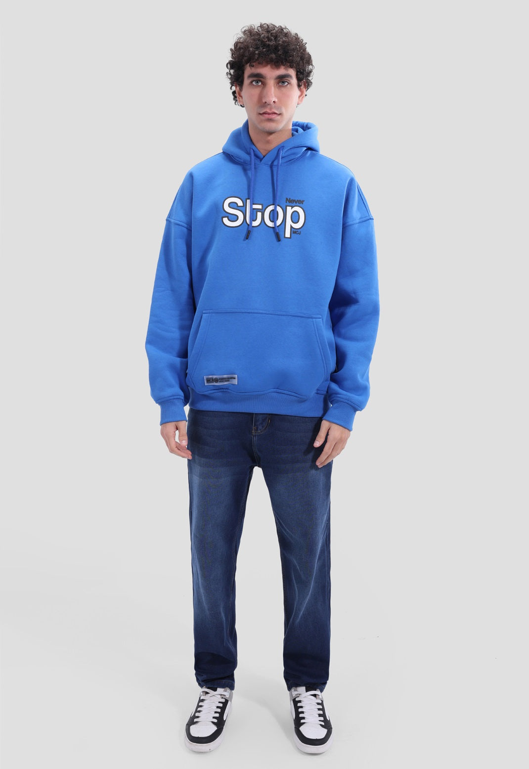 Printed Hoodie Sweatshirt