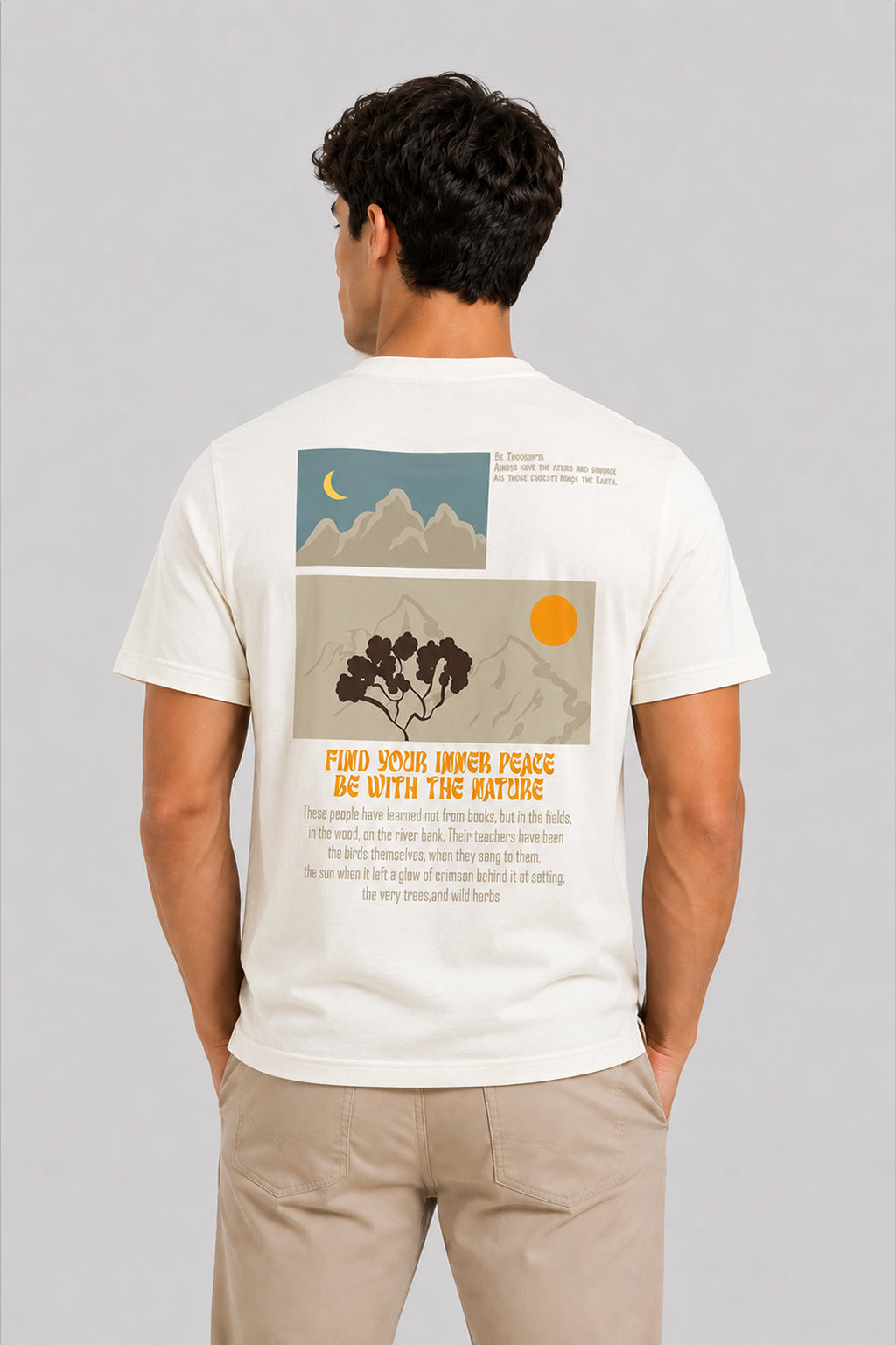 Crew Neck Over Size T-shirt