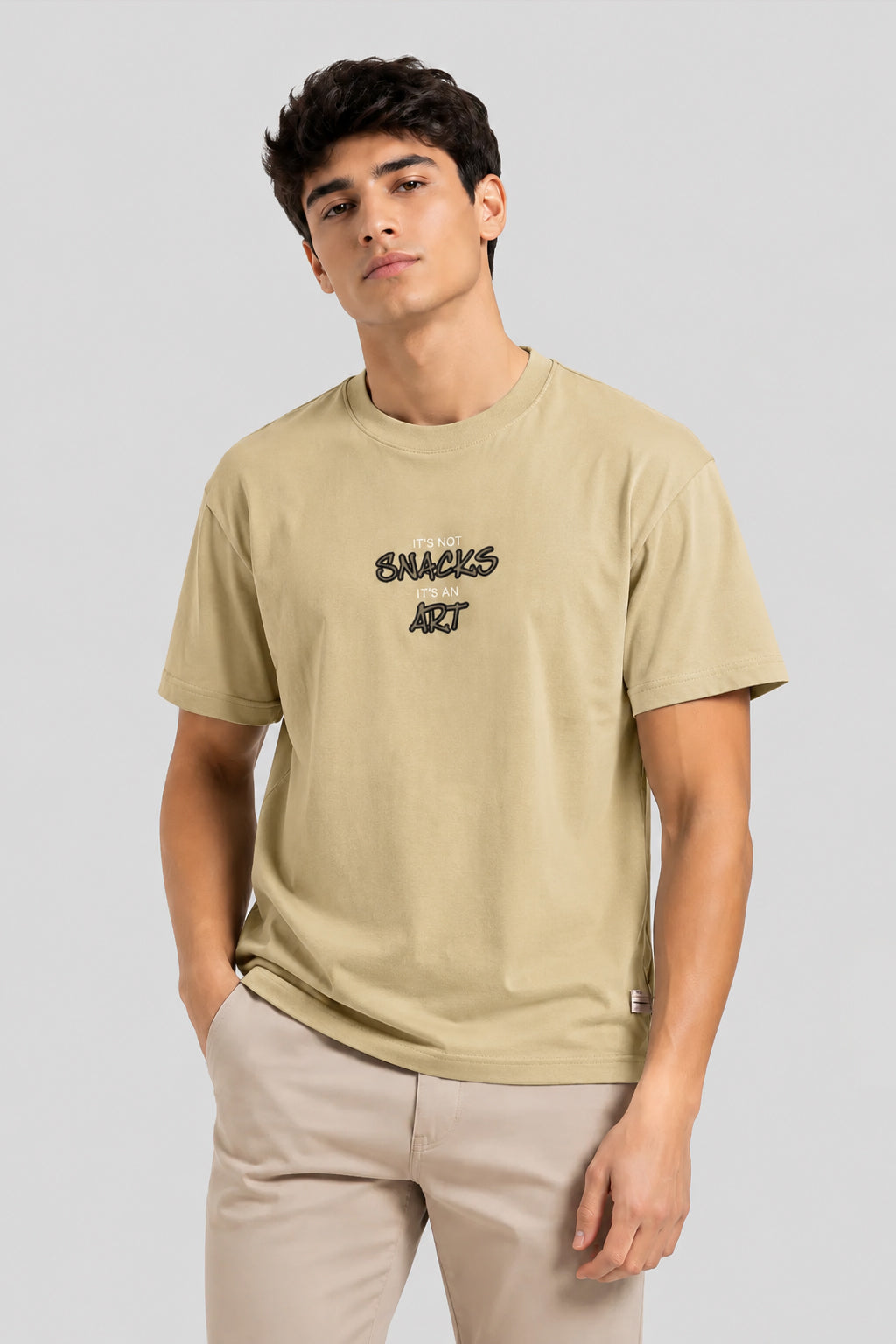 Crew Neck Over Size T-shirt
