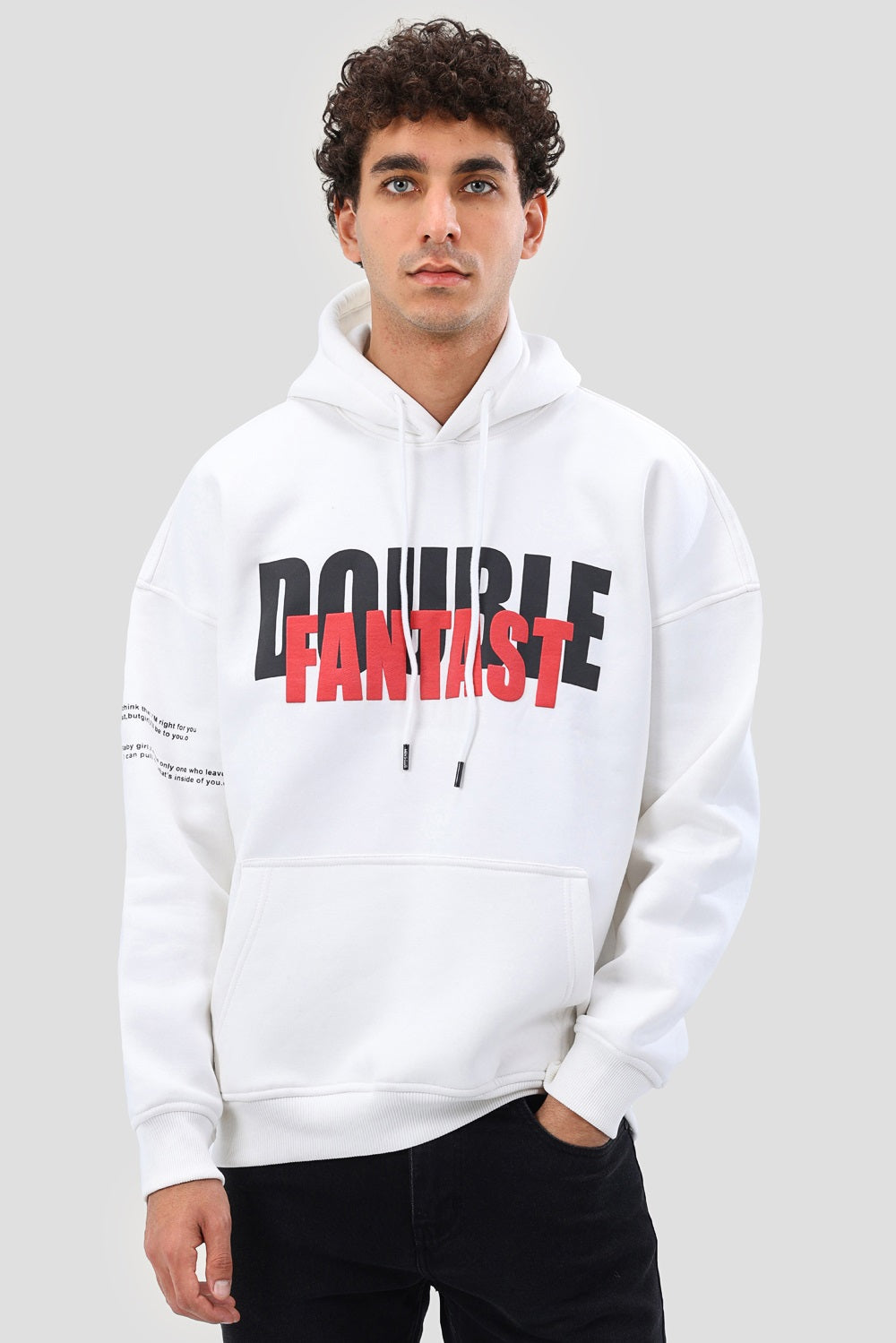 Printed Hoodie Sweatshirt