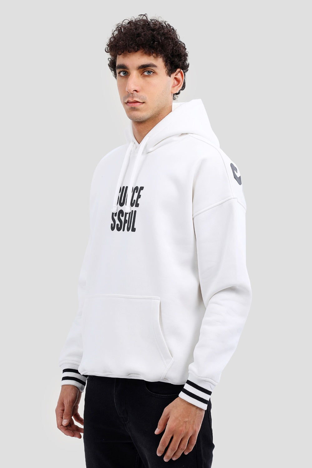 Printed Hoodie Sweatshirt