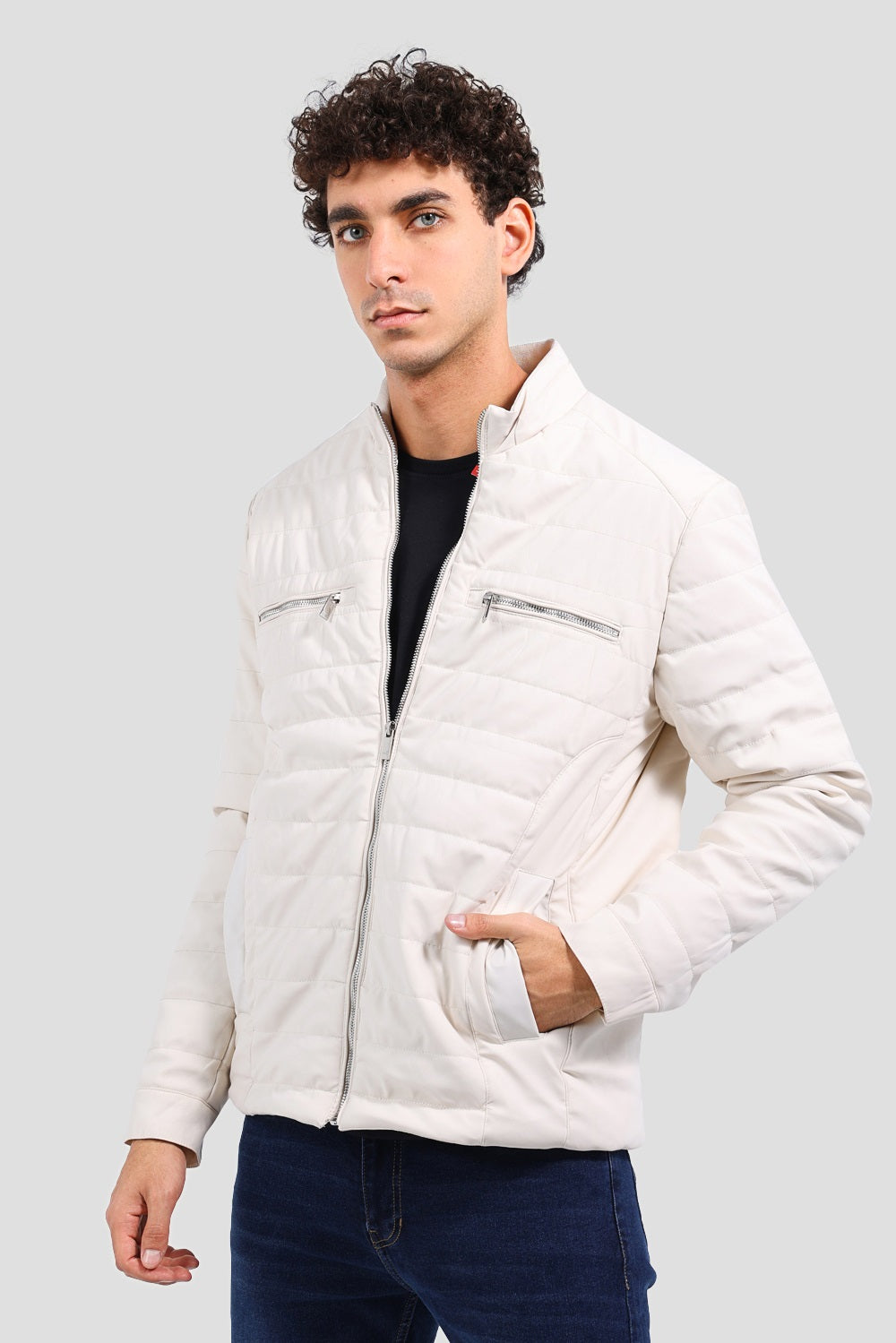 Slim Fit Shirt Jacket