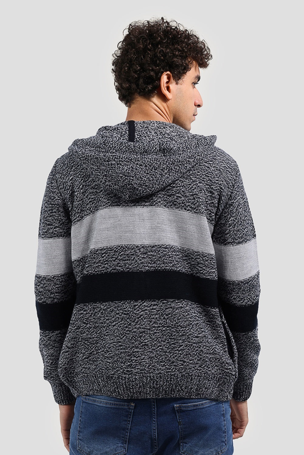 FULL ZIPPER HOODED PULLOVER