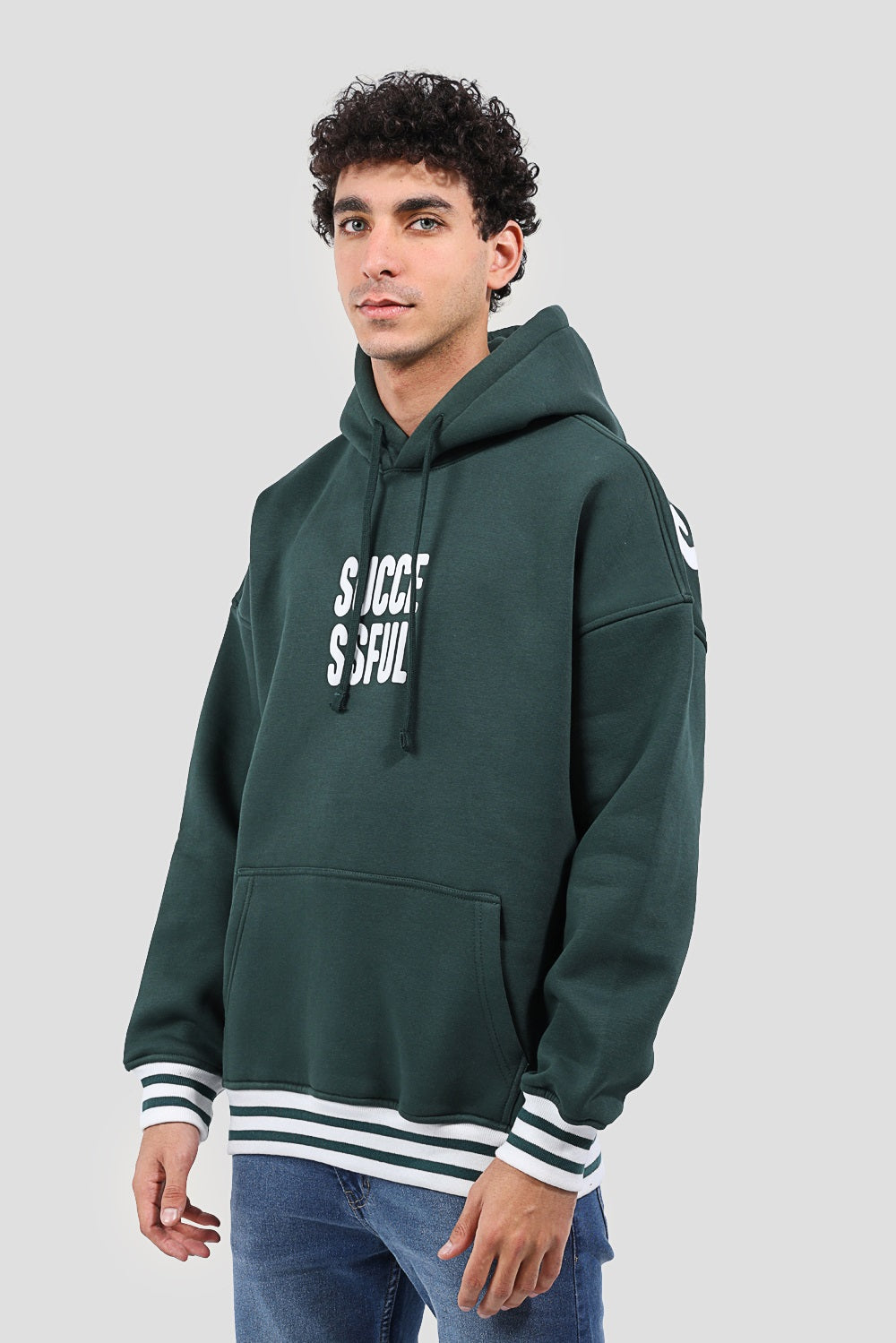 Printed Hoodie Sweatshirt