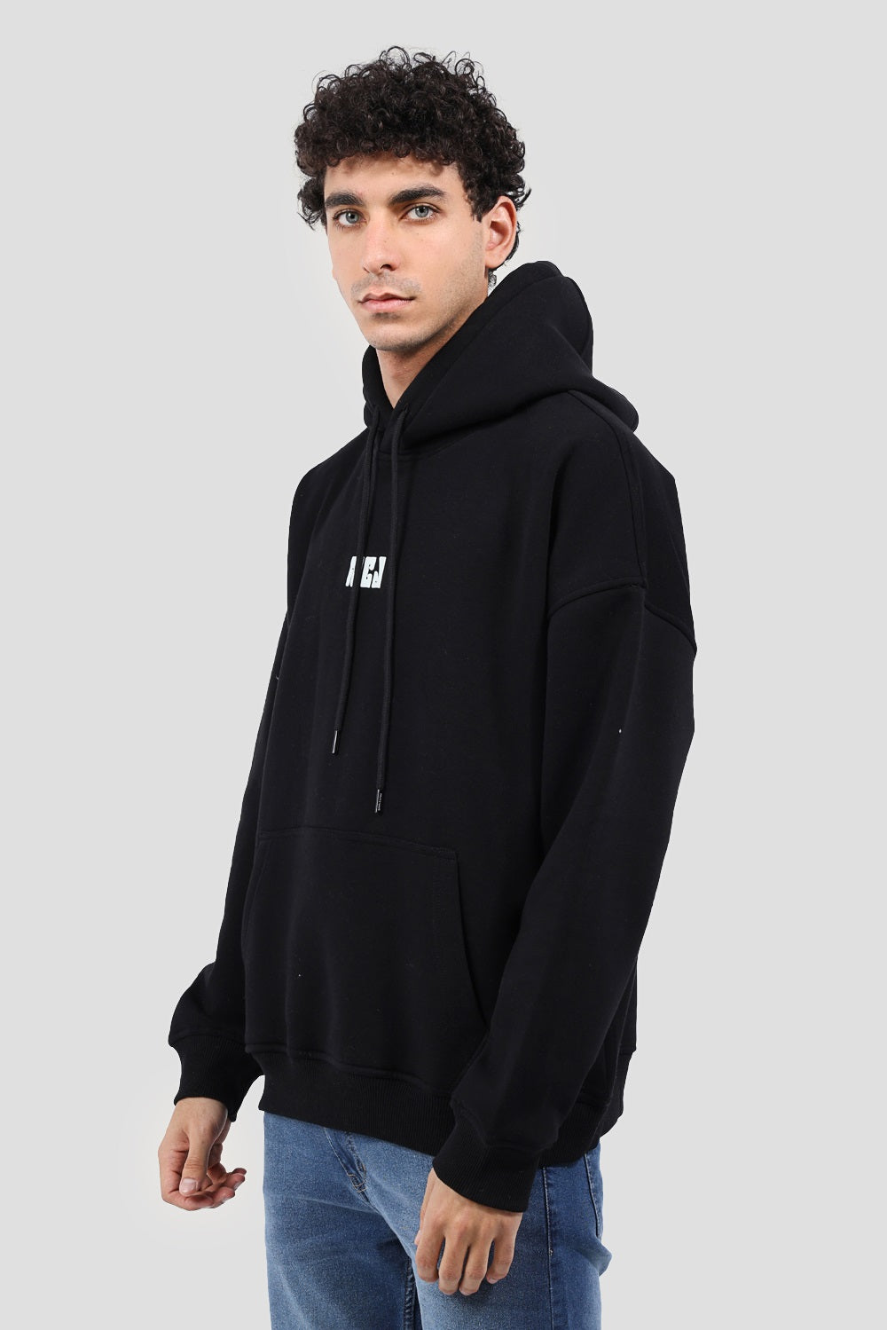 Printed Hoodie Sweatshirt