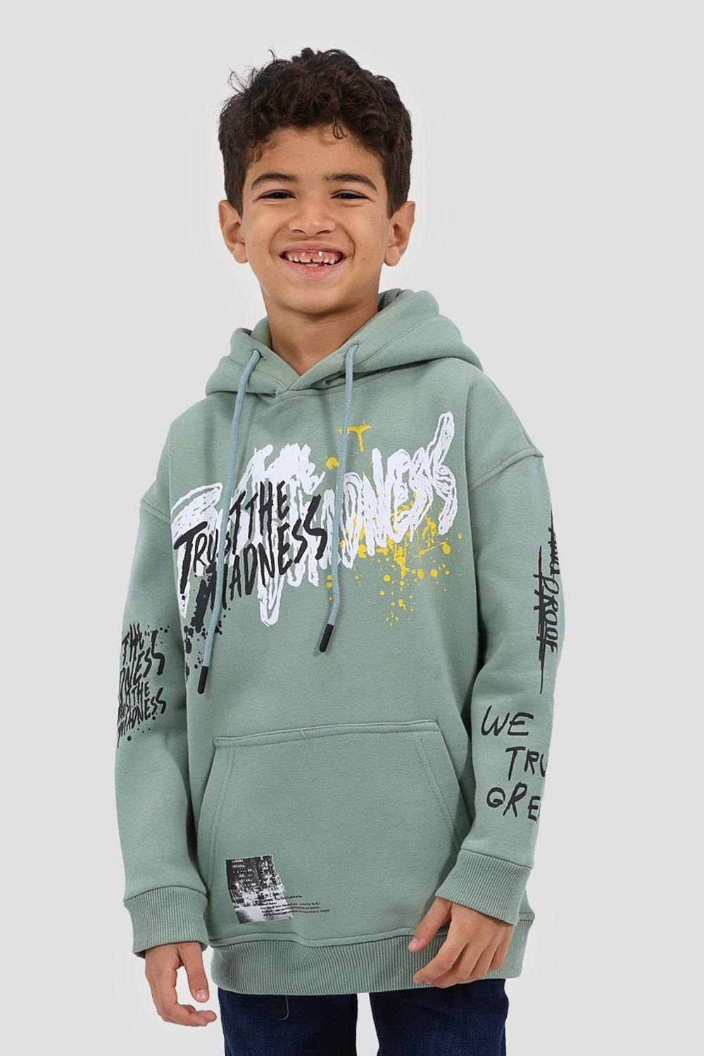 Printed Hoodie Sweatshirt