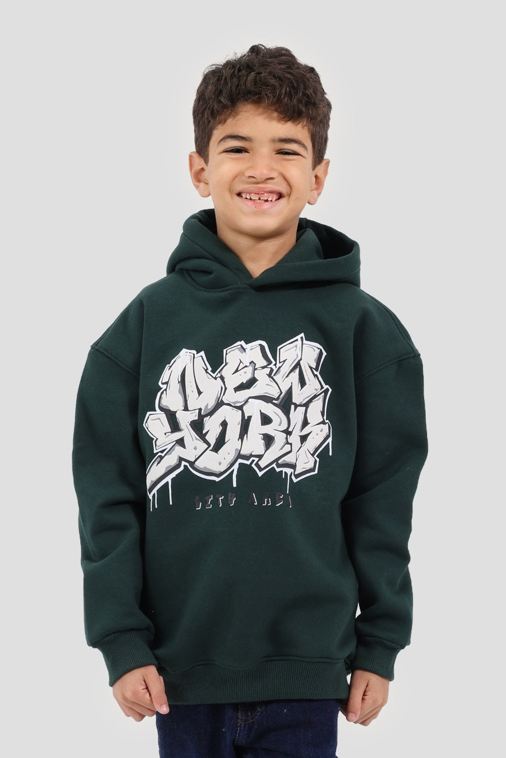 Printed Hoodie Sweatshirt