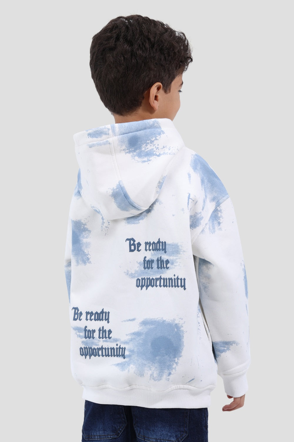 Printed Hoodie Sweatshirt