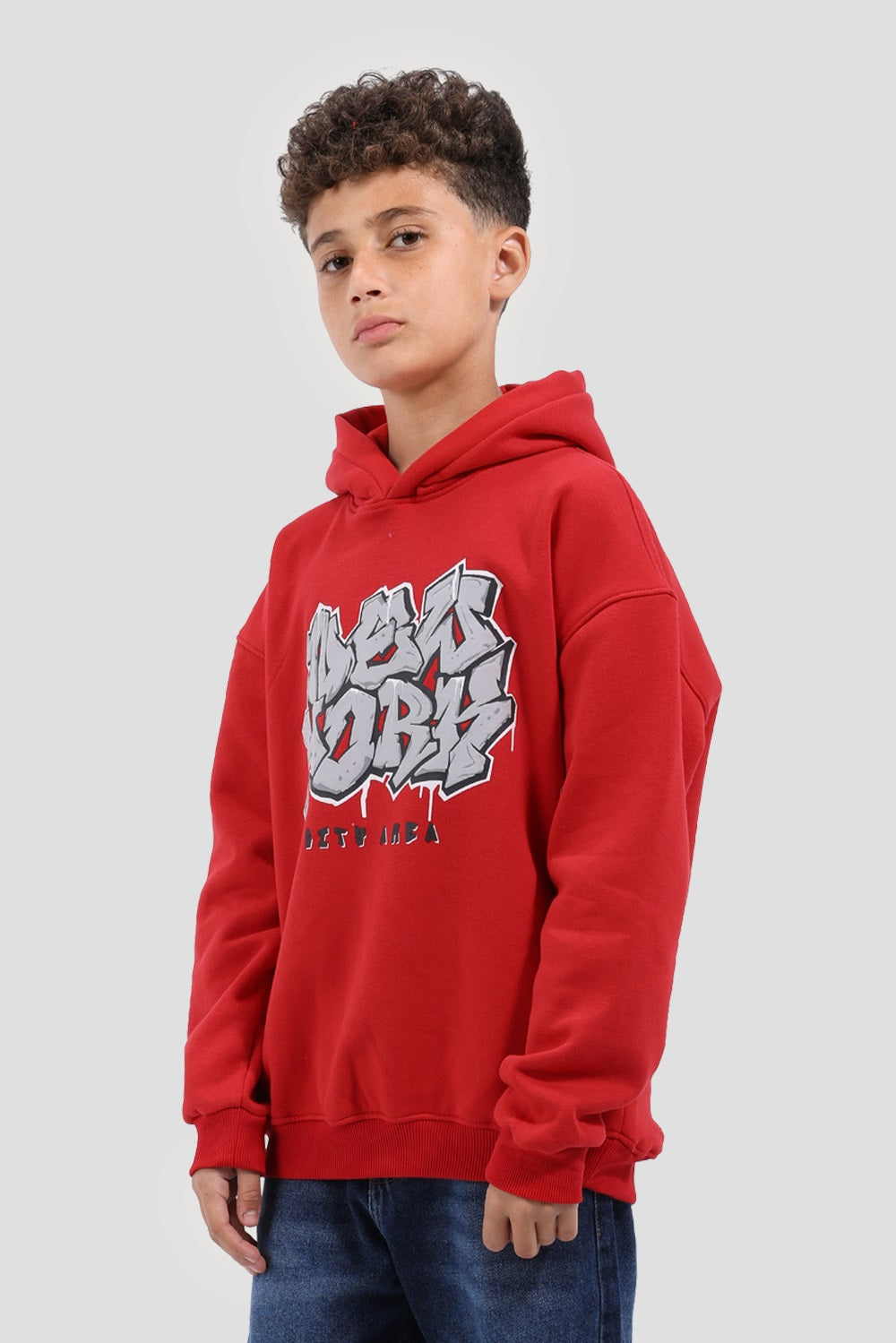 Printed Hoodie Sweatshirt