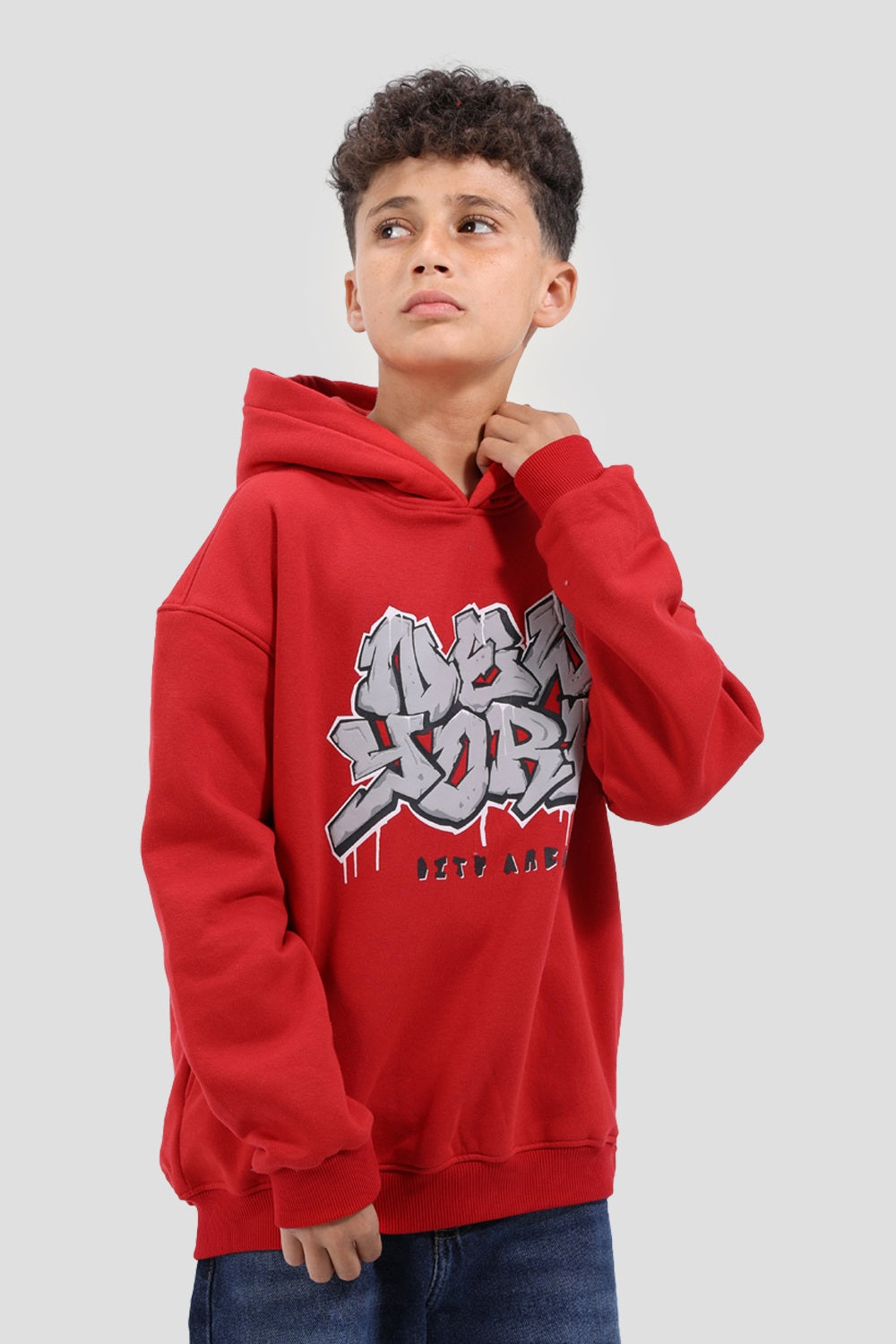 Printed Hoodie Sweatshirt