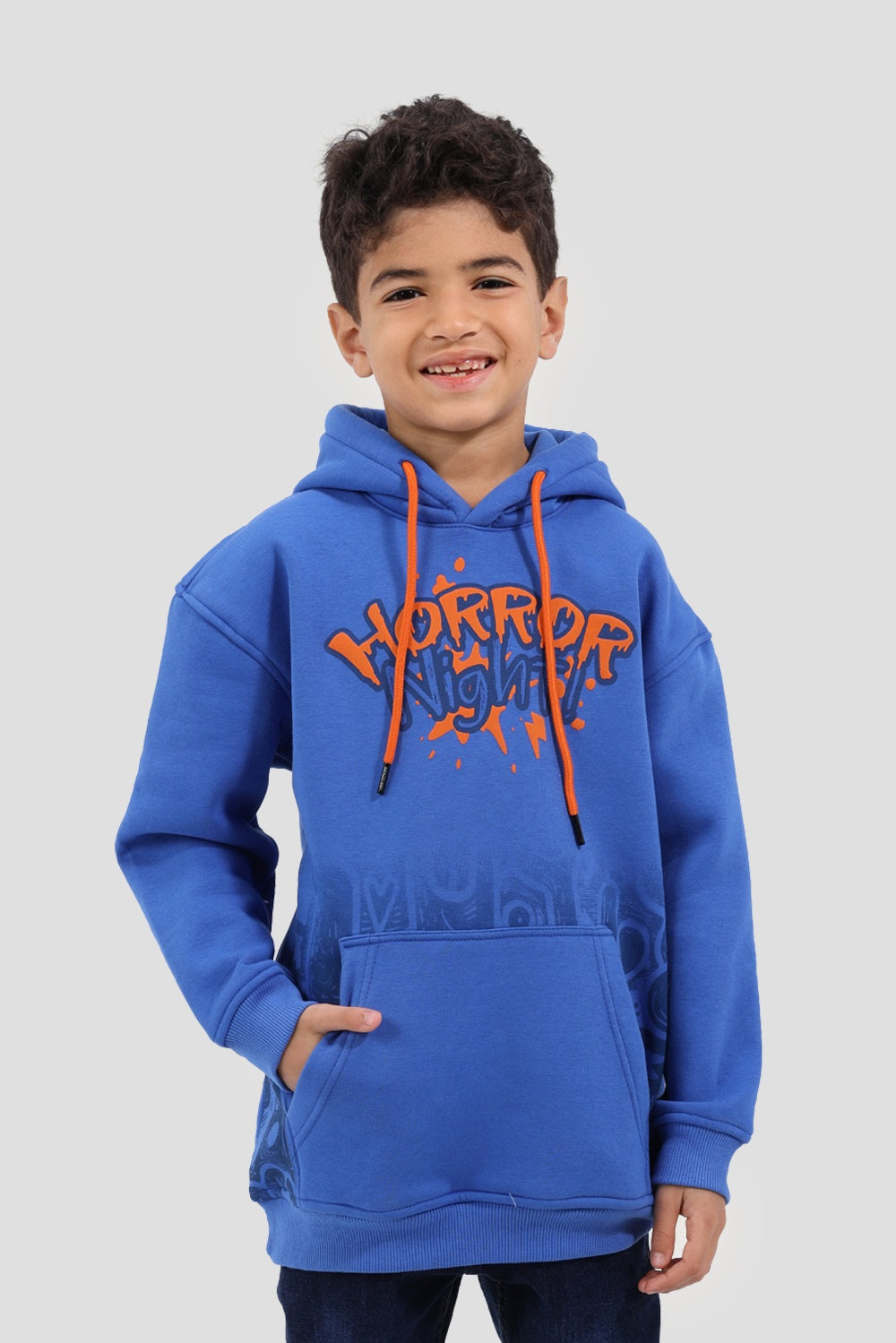 Printed Hoodie Sweatshirt