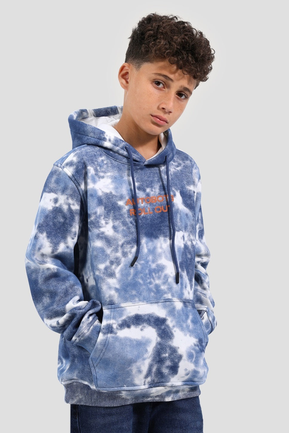 Printed Hoodie Sweatshirt