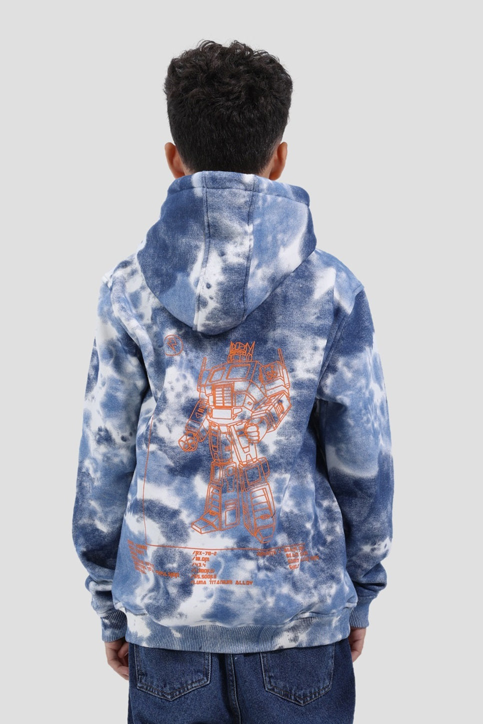 Printed Hoodie Sweatshirt