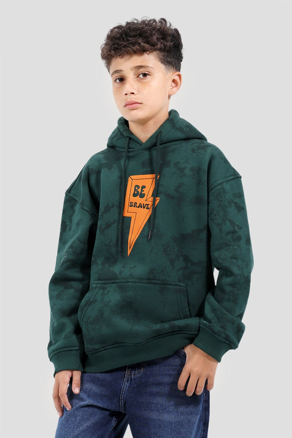 Printed Hoodie Sweatshirt