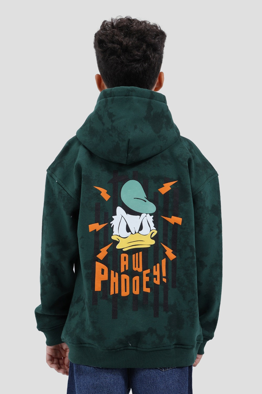 Printed Hoodie Sweatshirt