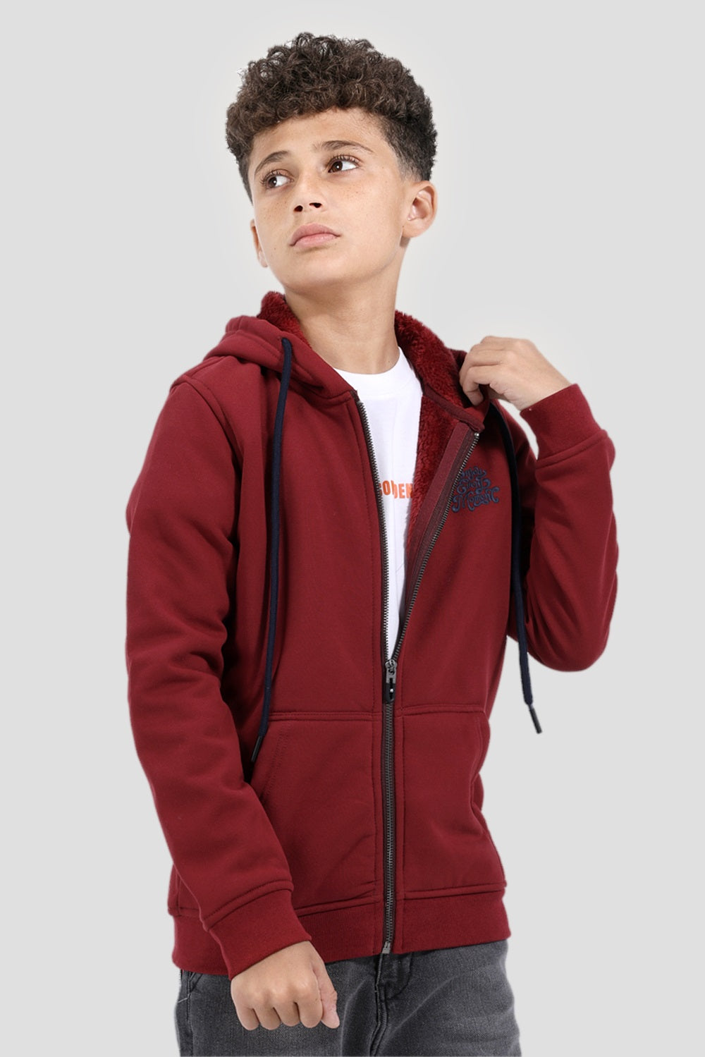 Full Zipper Hoodie Sweatshirt