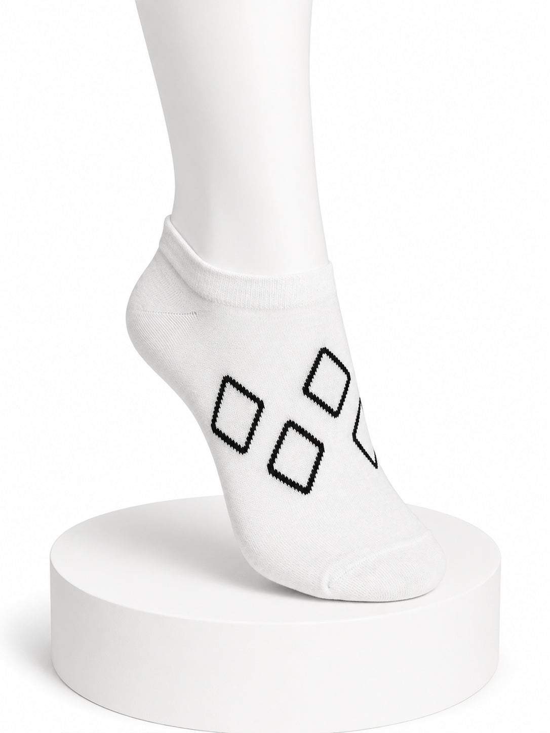 White Invisible Socks