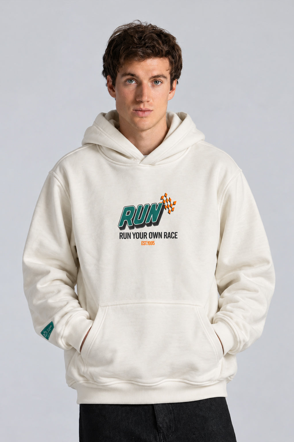 Printed Hoodie Sweatshirt