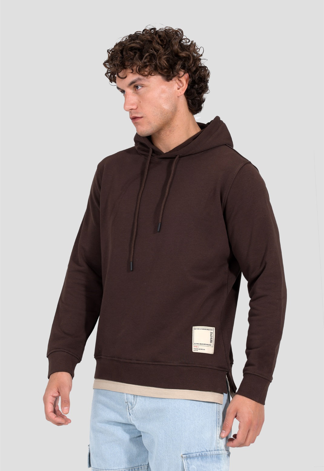 Printed Hoodie Sweatshirt