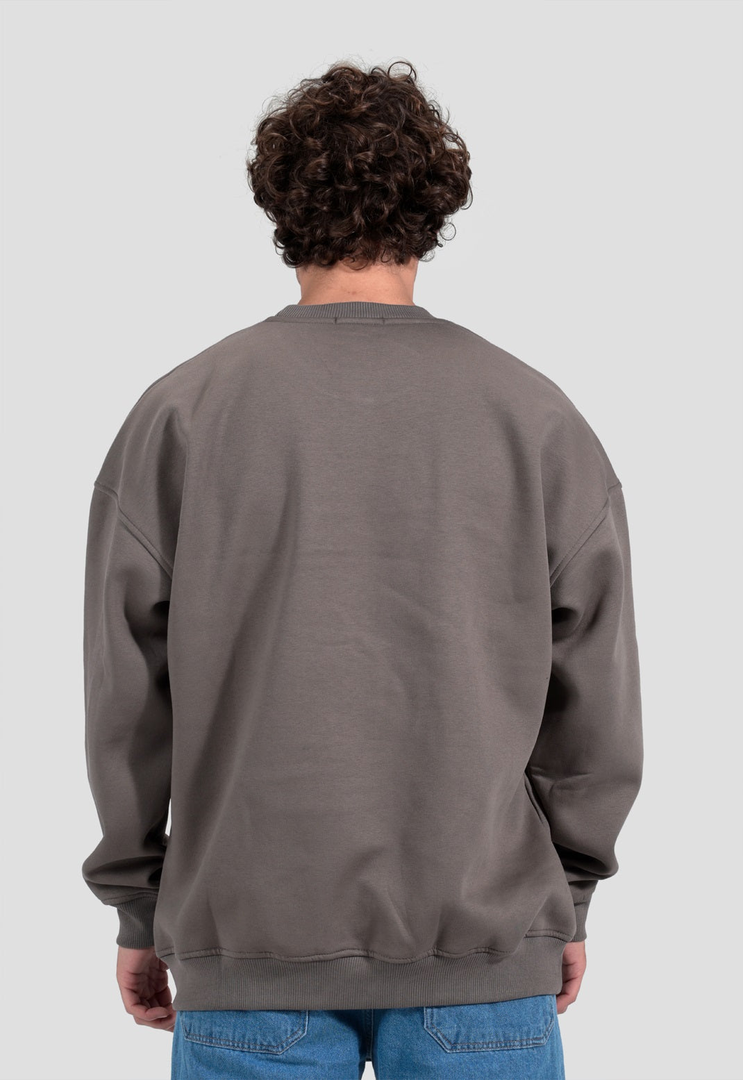 Printed Crew Neck SWEATSHIRT