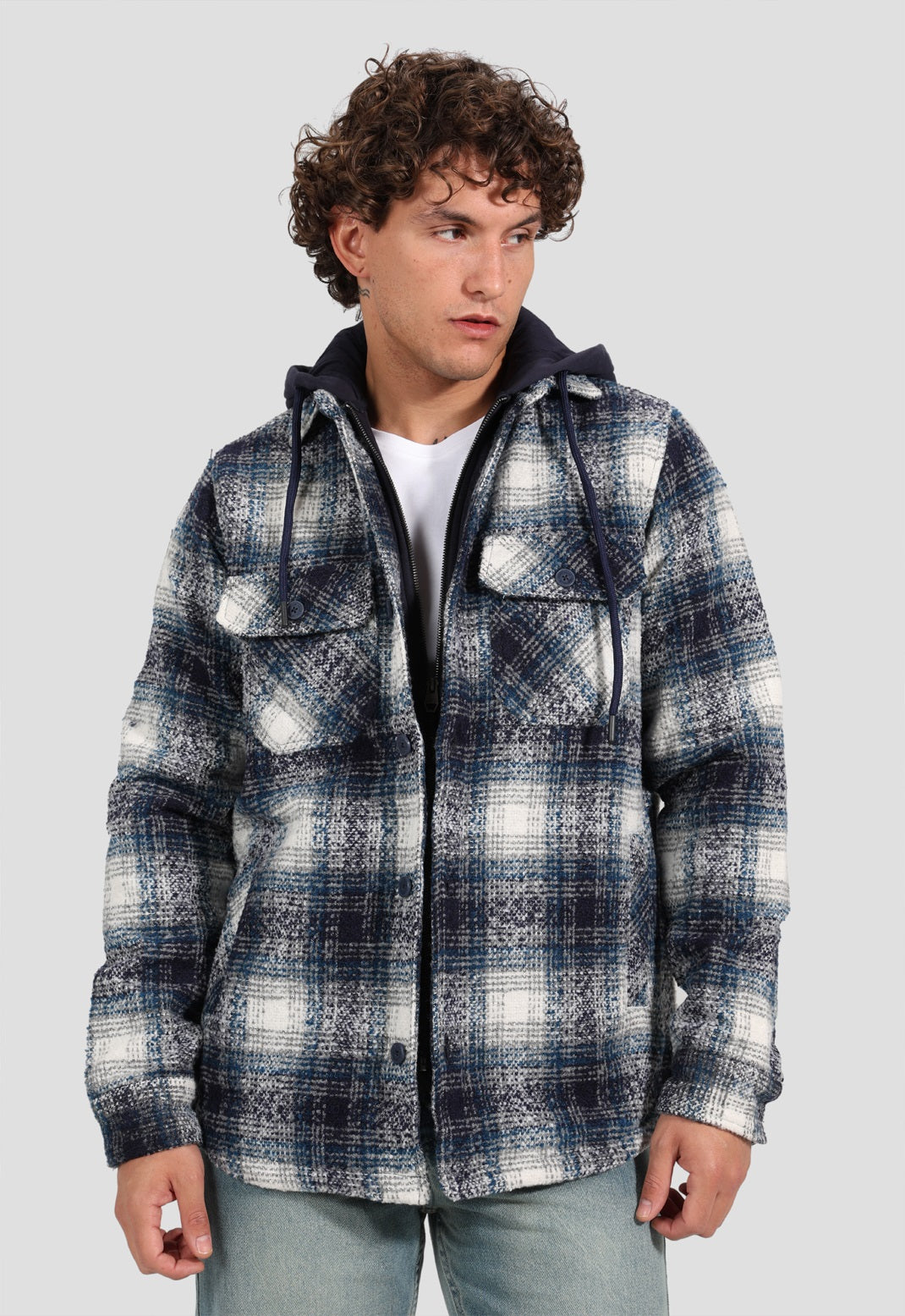 Slim Fit Shirt Jacket